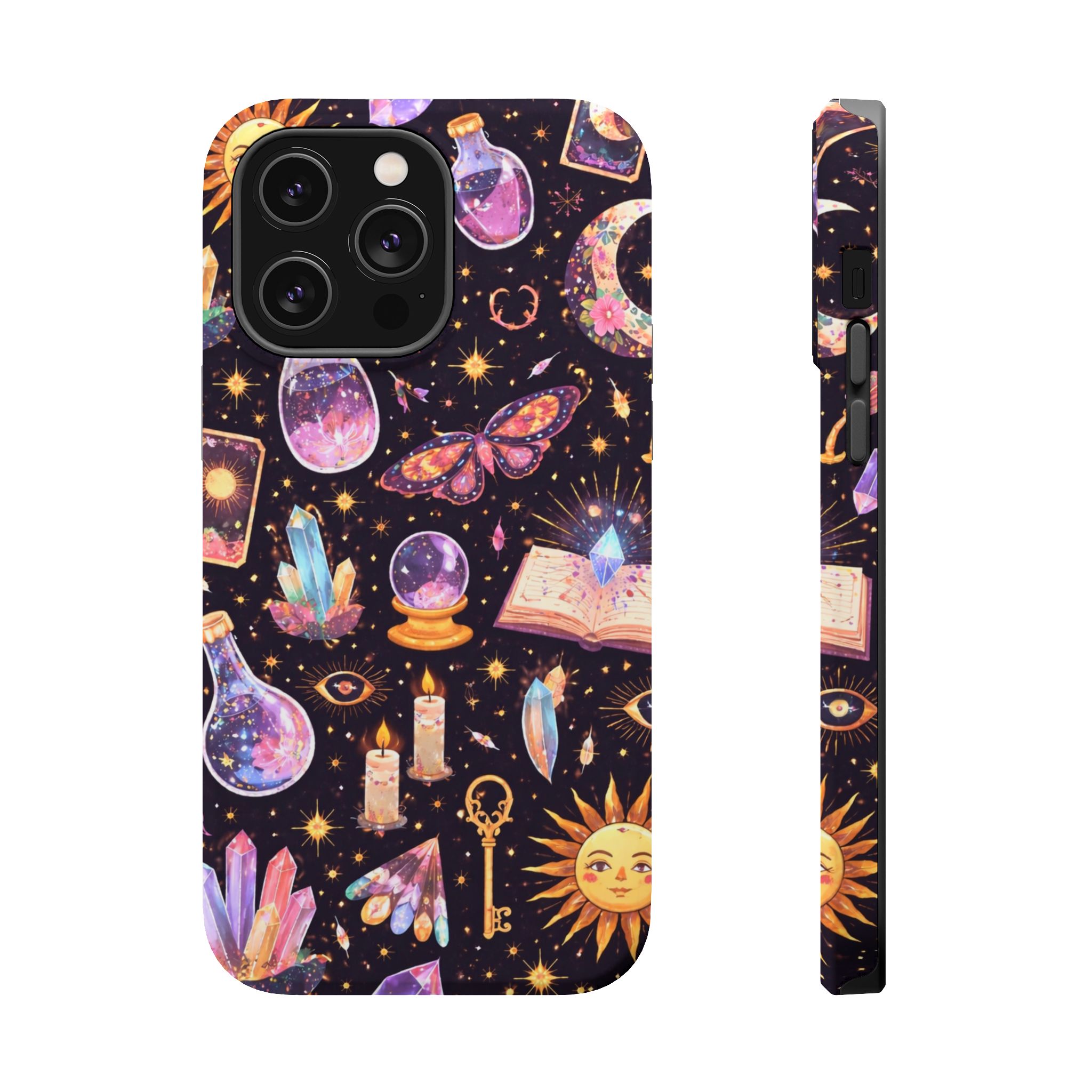 Cosmic Alchemy – Mystical Celestial Magic iPhone Case - Image 9