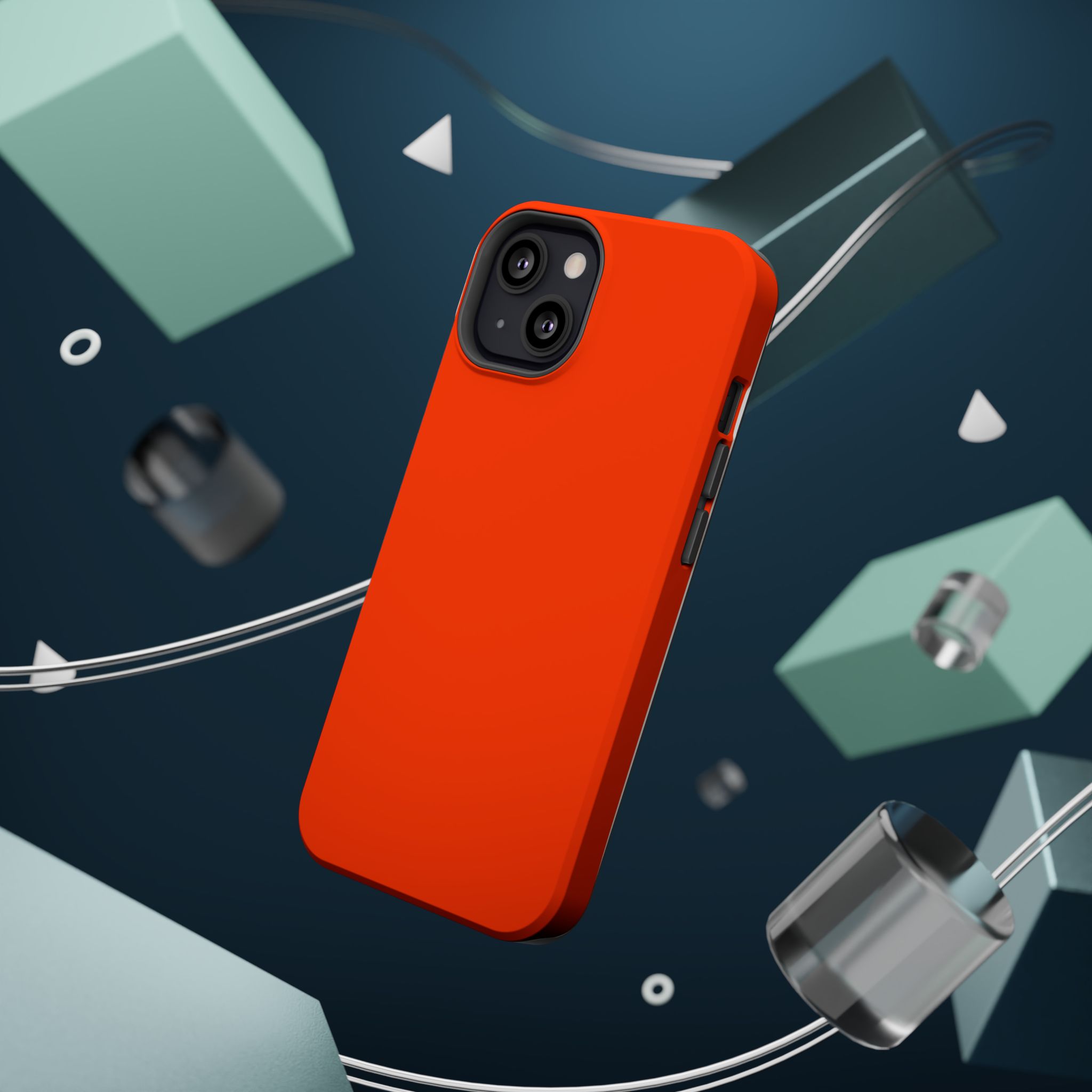 Sunset Orange iPhone Case – Bold Orange - Image 40