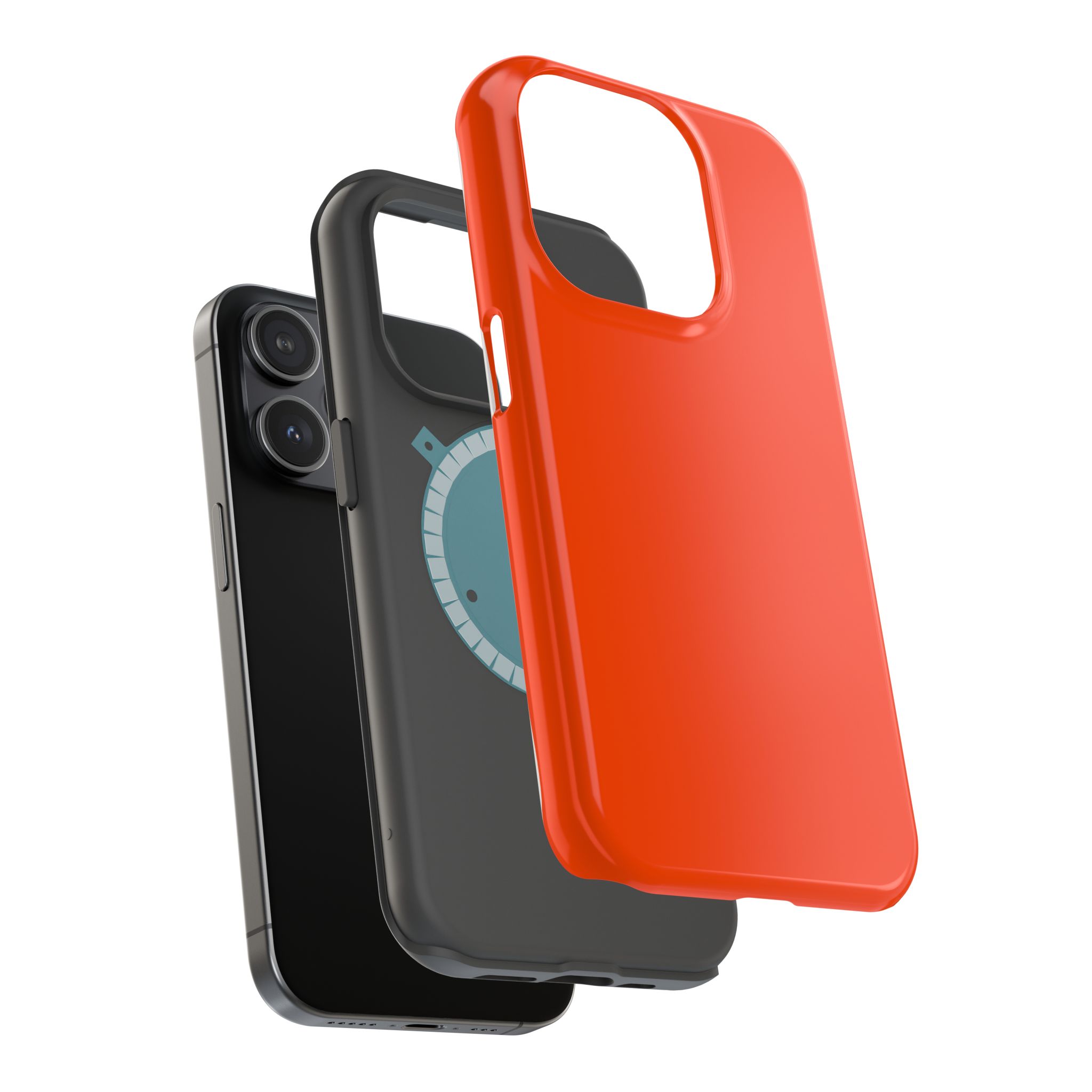 Sunset Orange iPhone Case – Bold Orange - Image 77