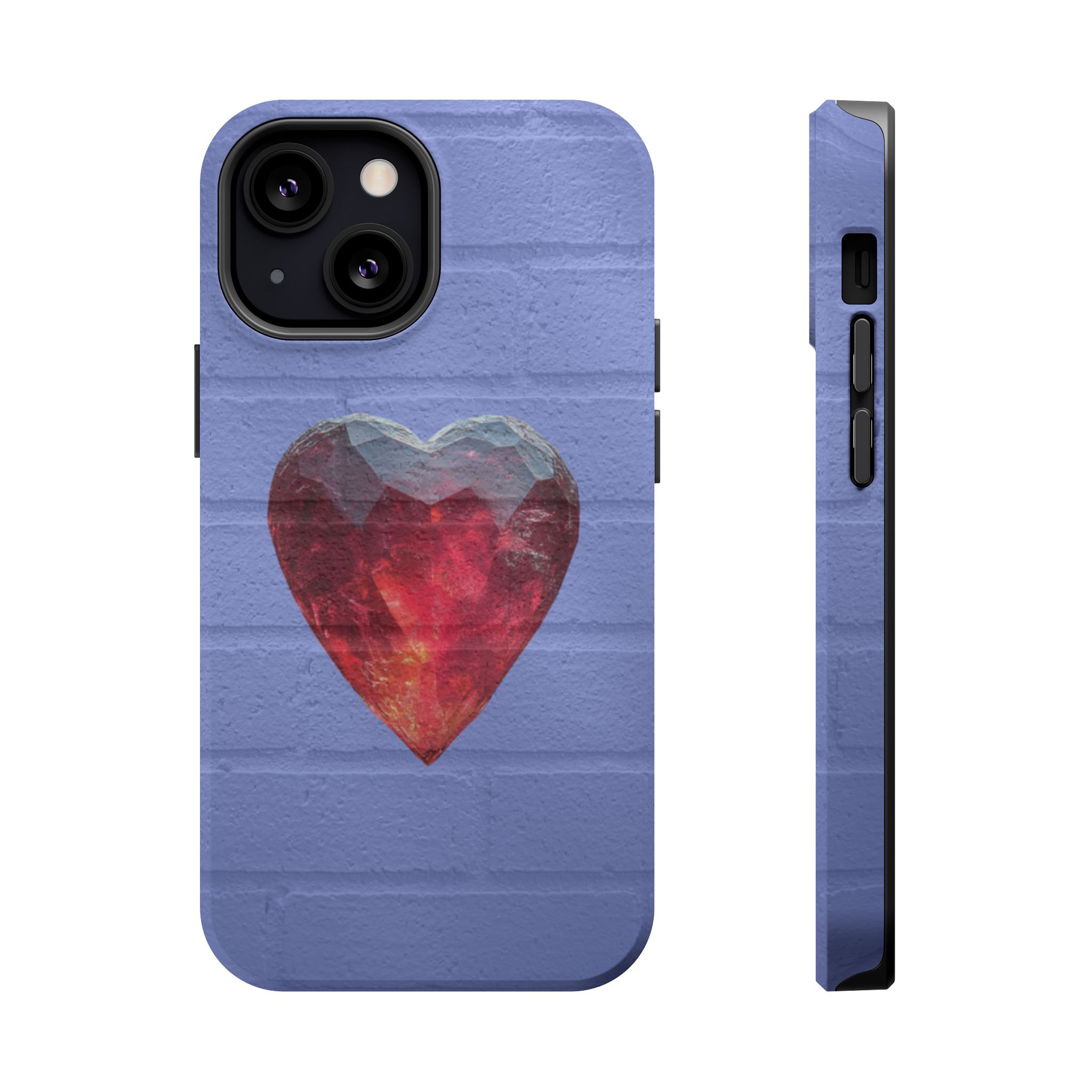 Heartbreaker – Ruby Crystal Heart Glow iPhone Case - Image 13