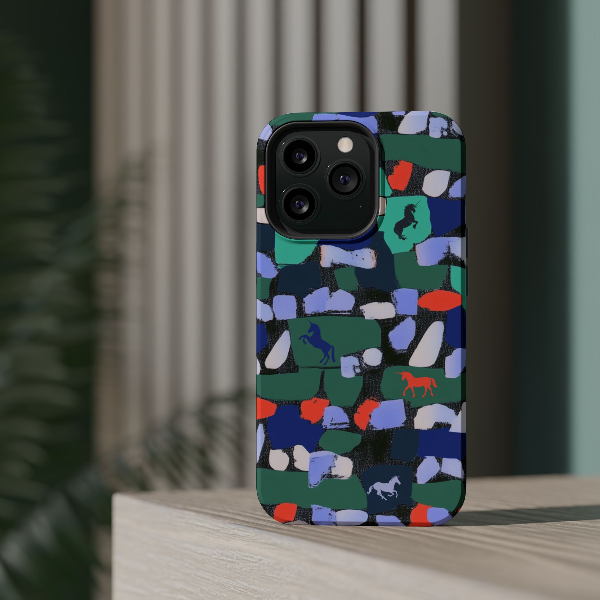 Myth Mosaic – Unicorn Fantasy iPhone Case - Image 57