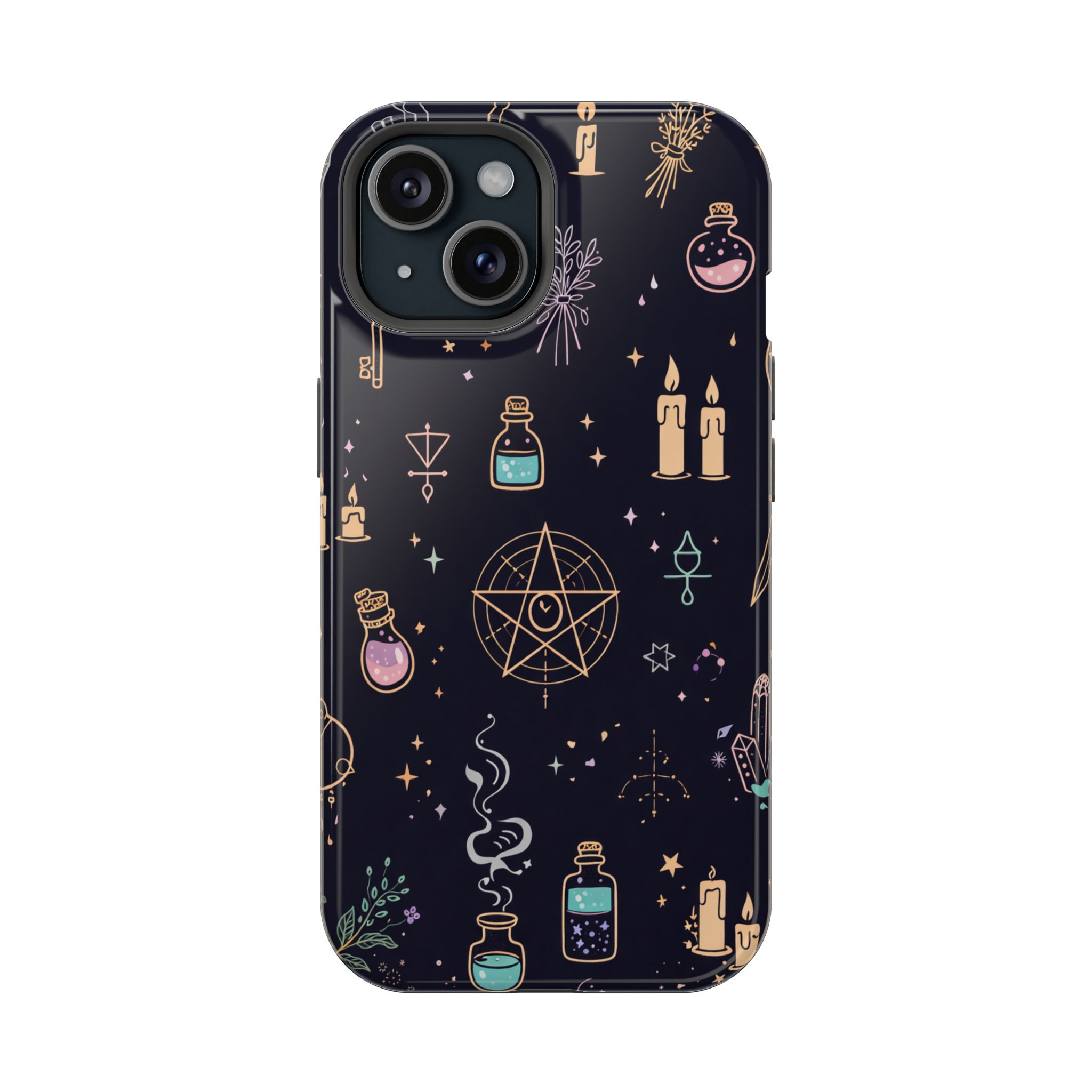 Coven Symbols – Witchcraft Icons Magic iPhone Case - Image 18