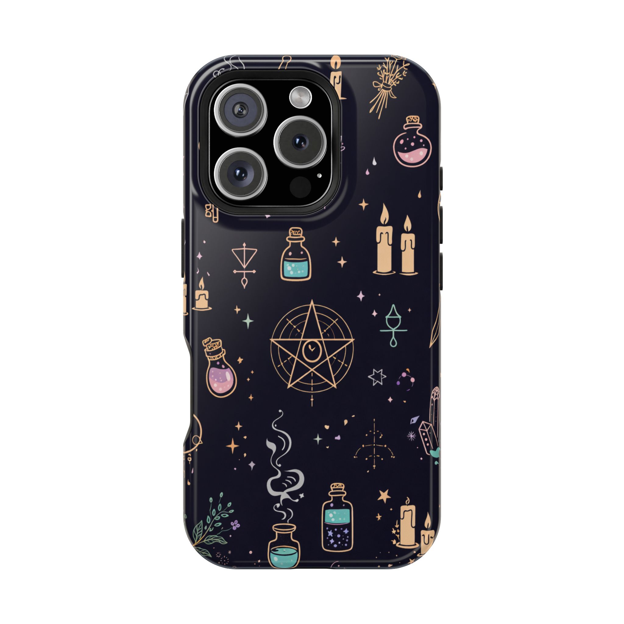 Coven Symbols – Witchcraft Icons Magic iPhone Case - Image 30