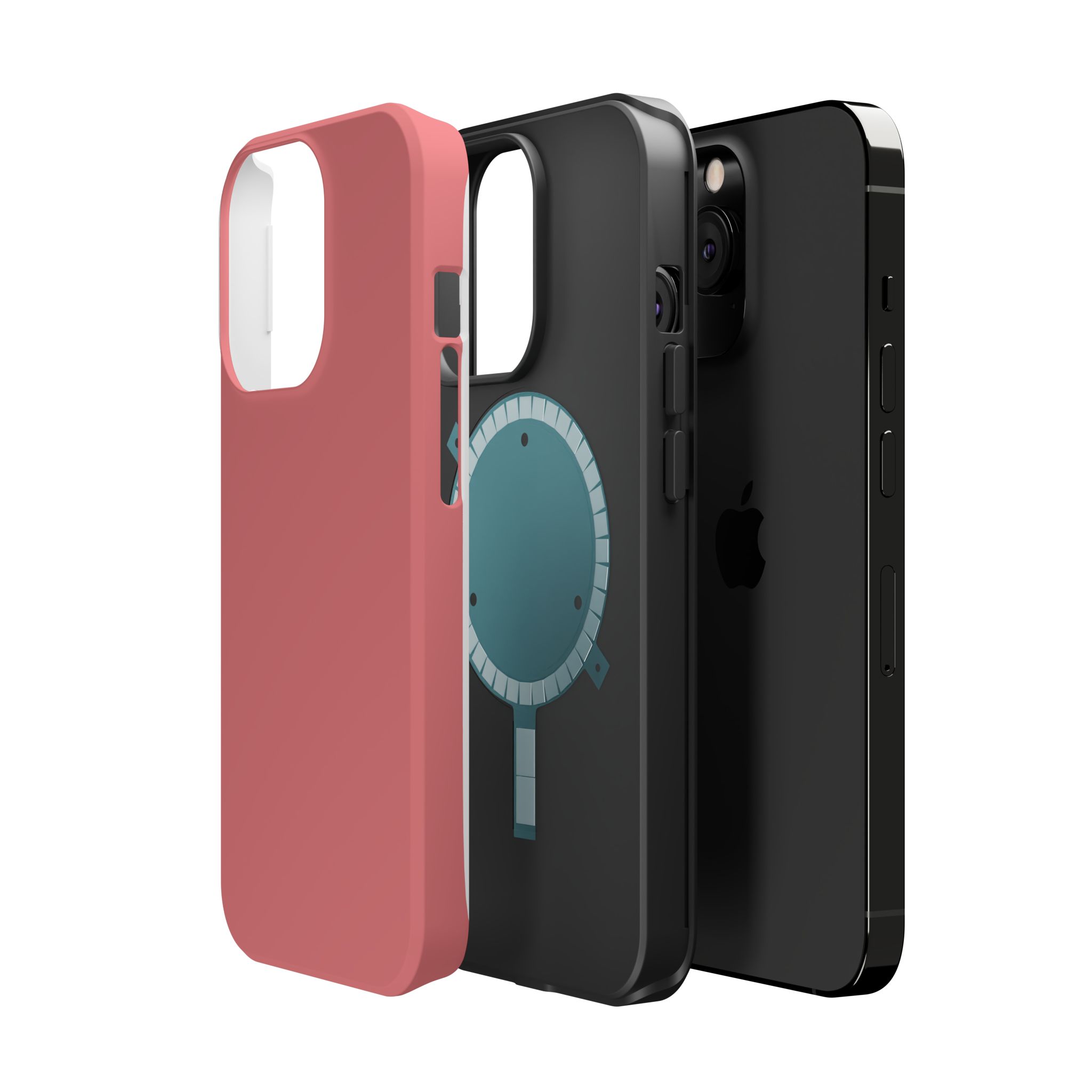 Rosewood Red – Soft Rose Red iPhone Case - Image 55