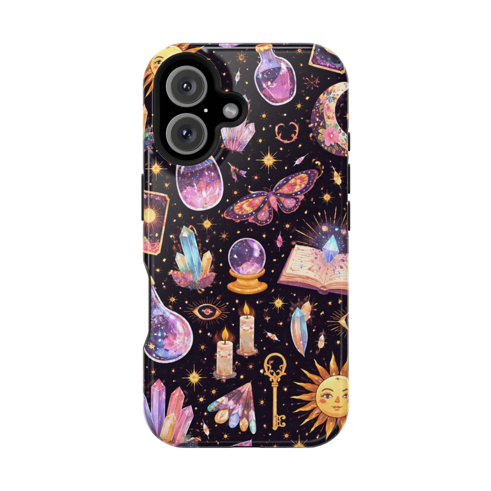 Cosmic Alchemy – Mystical Celestial Magic iPhone Case - Image 26