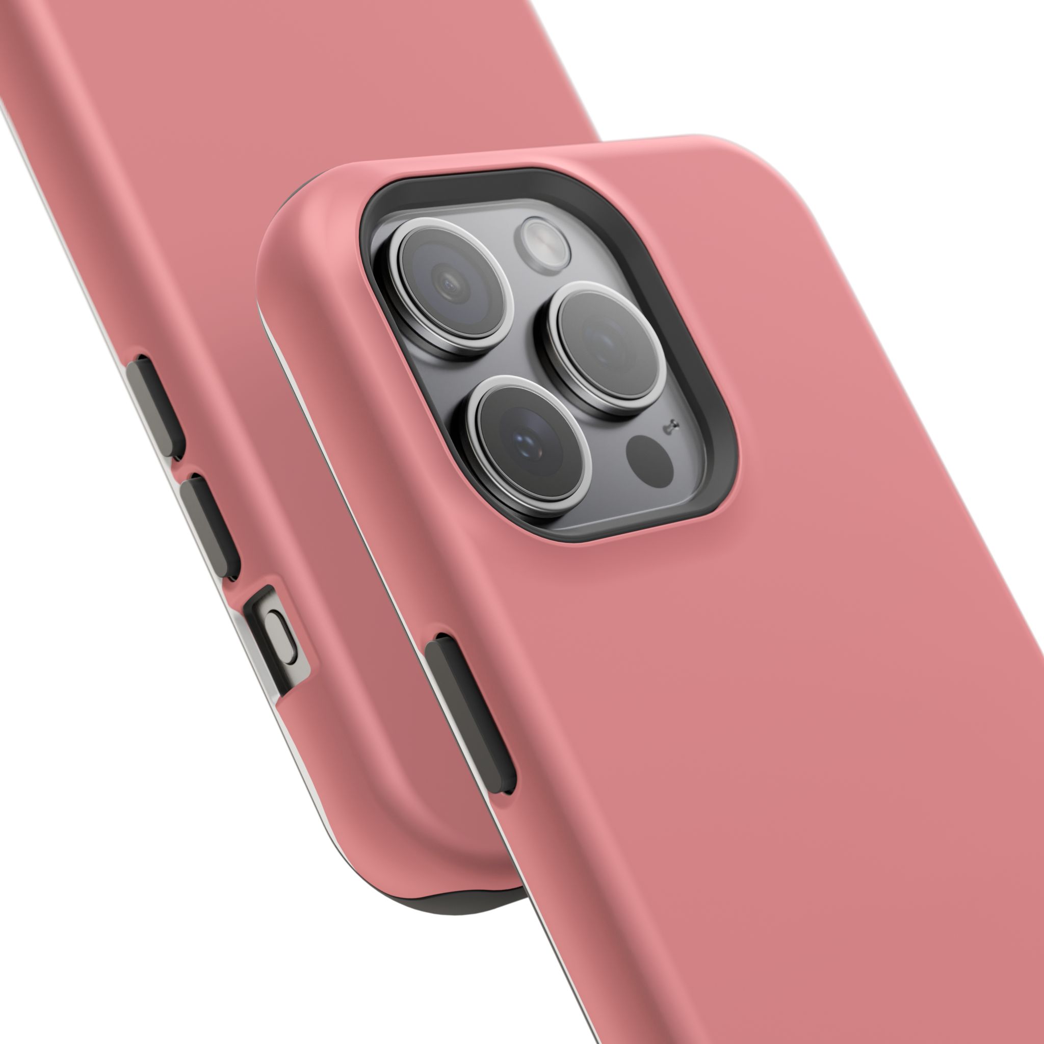 Rosewood Red – Soft Rose Red iPhone Case - Image 95