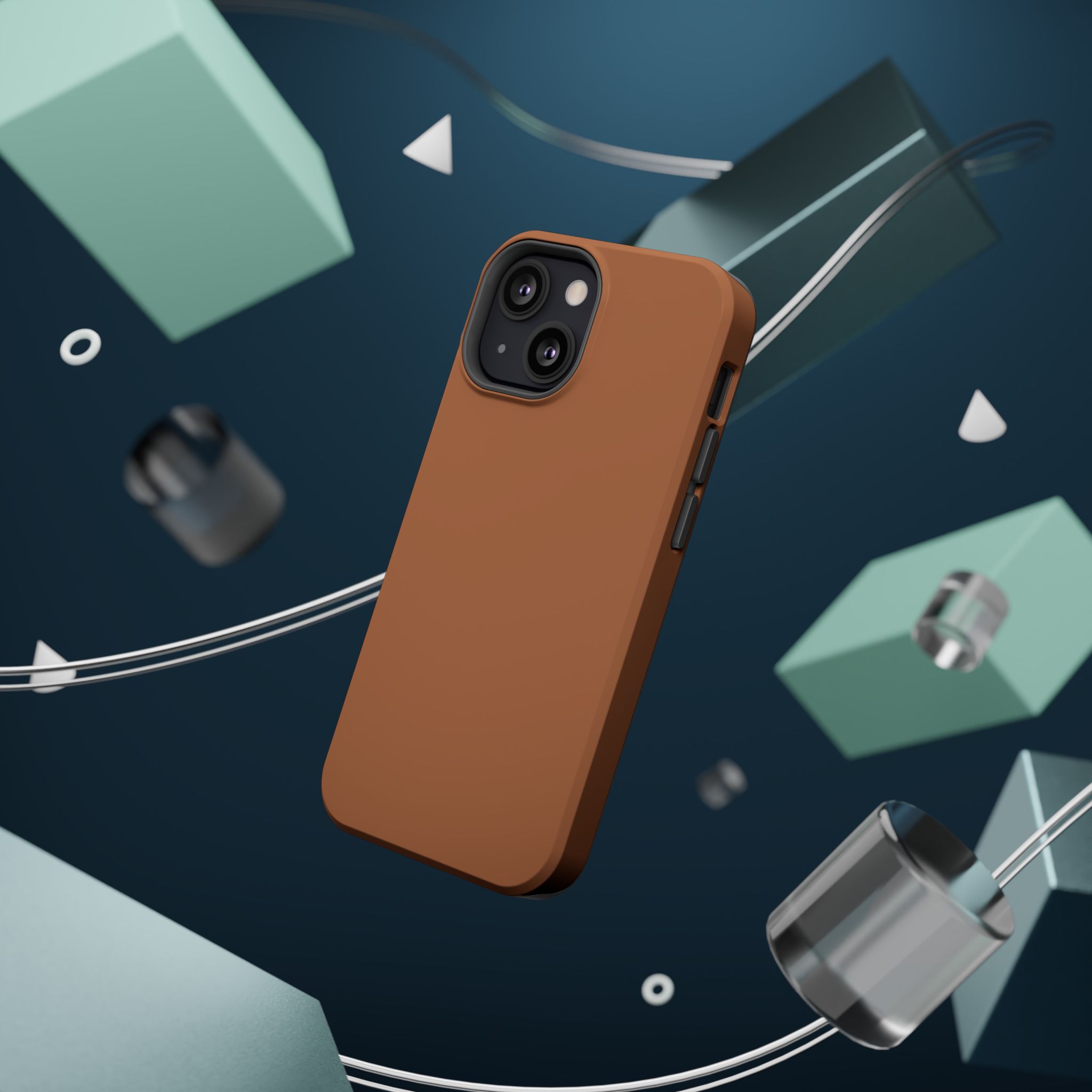 Terracotta Glow – Warm Clay iPhone Case - Image 44