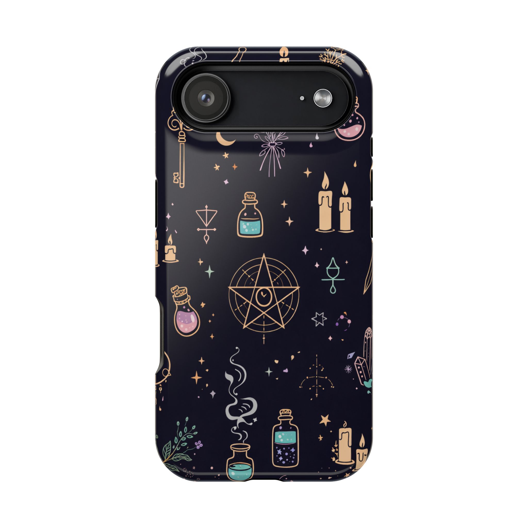 Coven Symbols – Witchcraft Icons Magic iPhone Case - Image 35