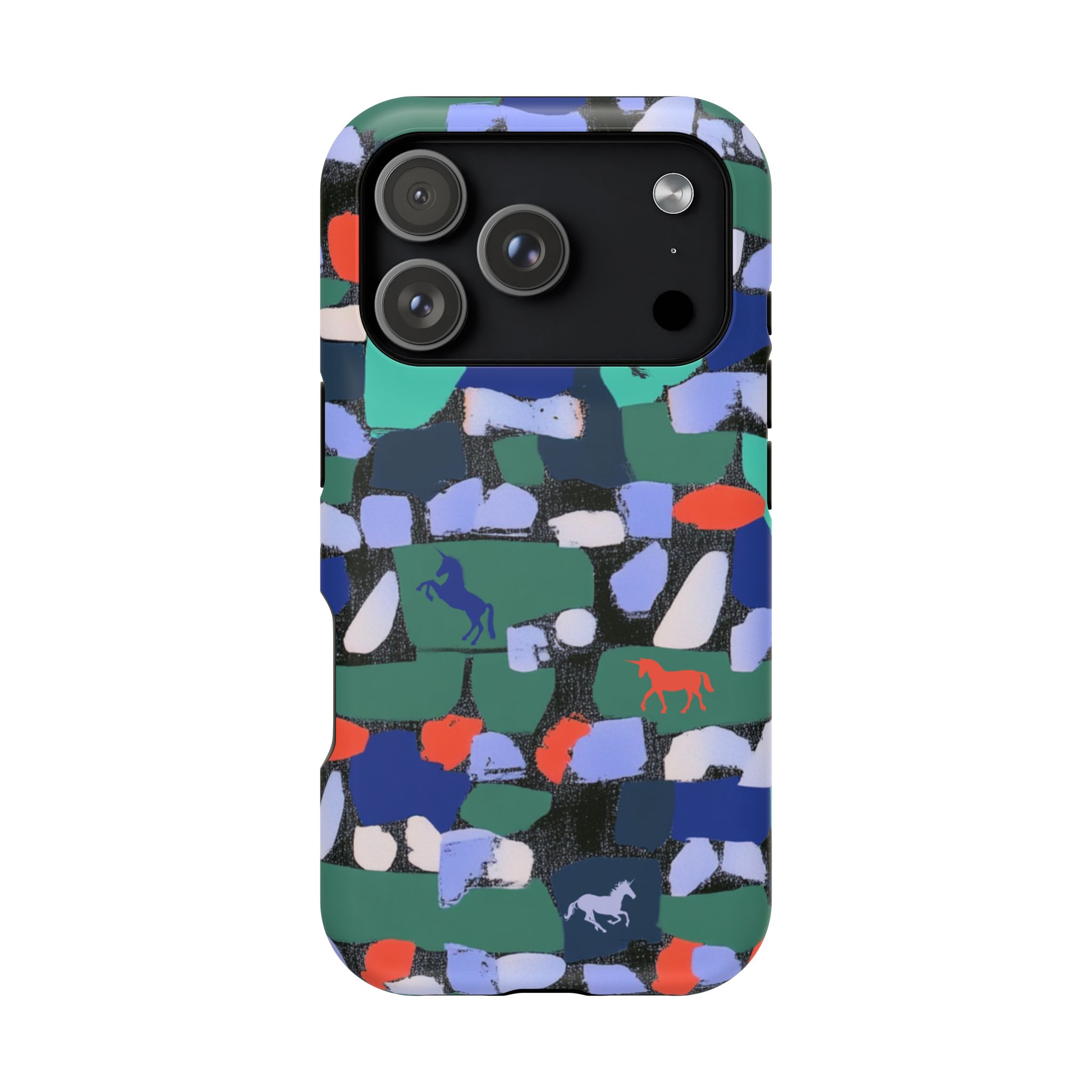 Myth Mosaic – Unicorn Fantasy iPhone Case - Image 134