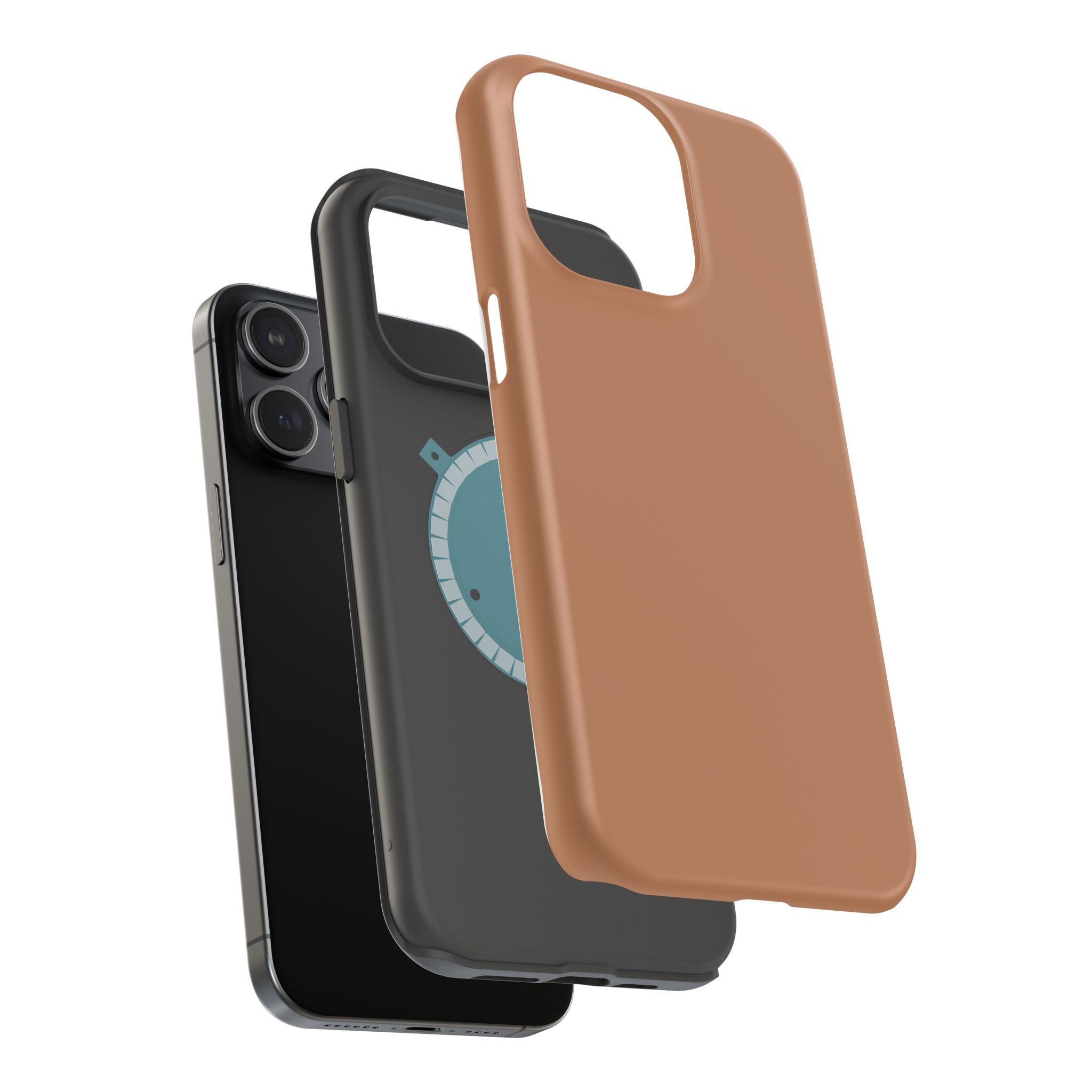 Terracotta Glow – Warm Clay iPhone Case - Image 97