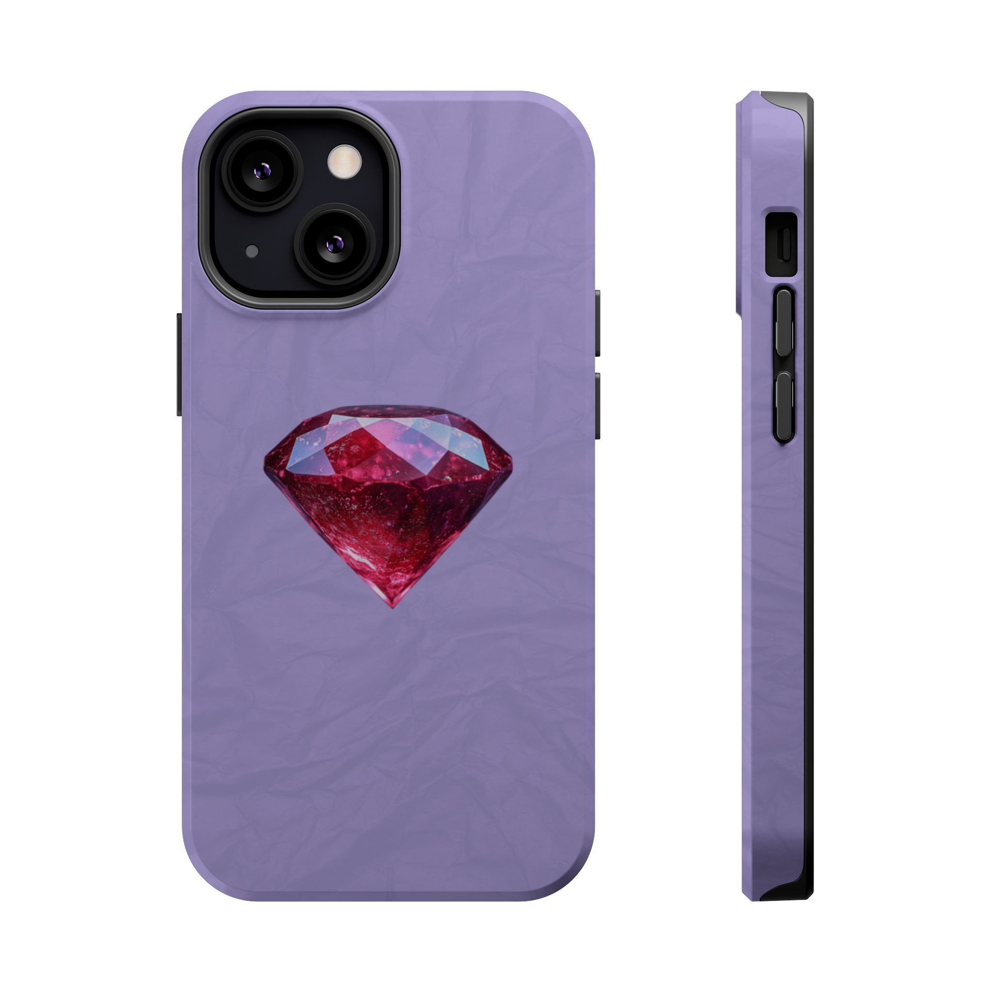 Scarlet Ice – Ruby Diamond iPhone Case - Image 12