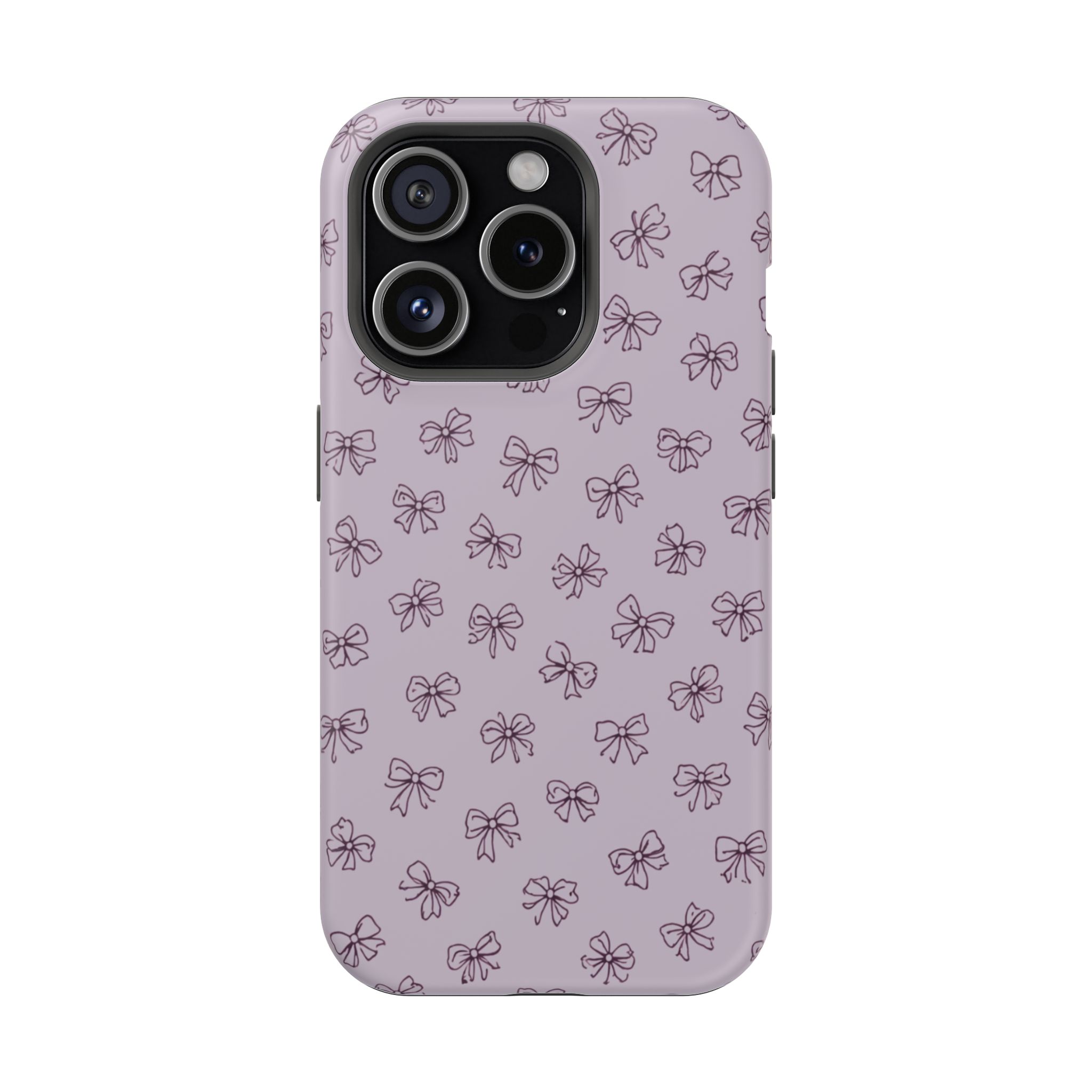 Lilac Bows – Soft Purple Ribbon Pattern iPhone Case - Image 21