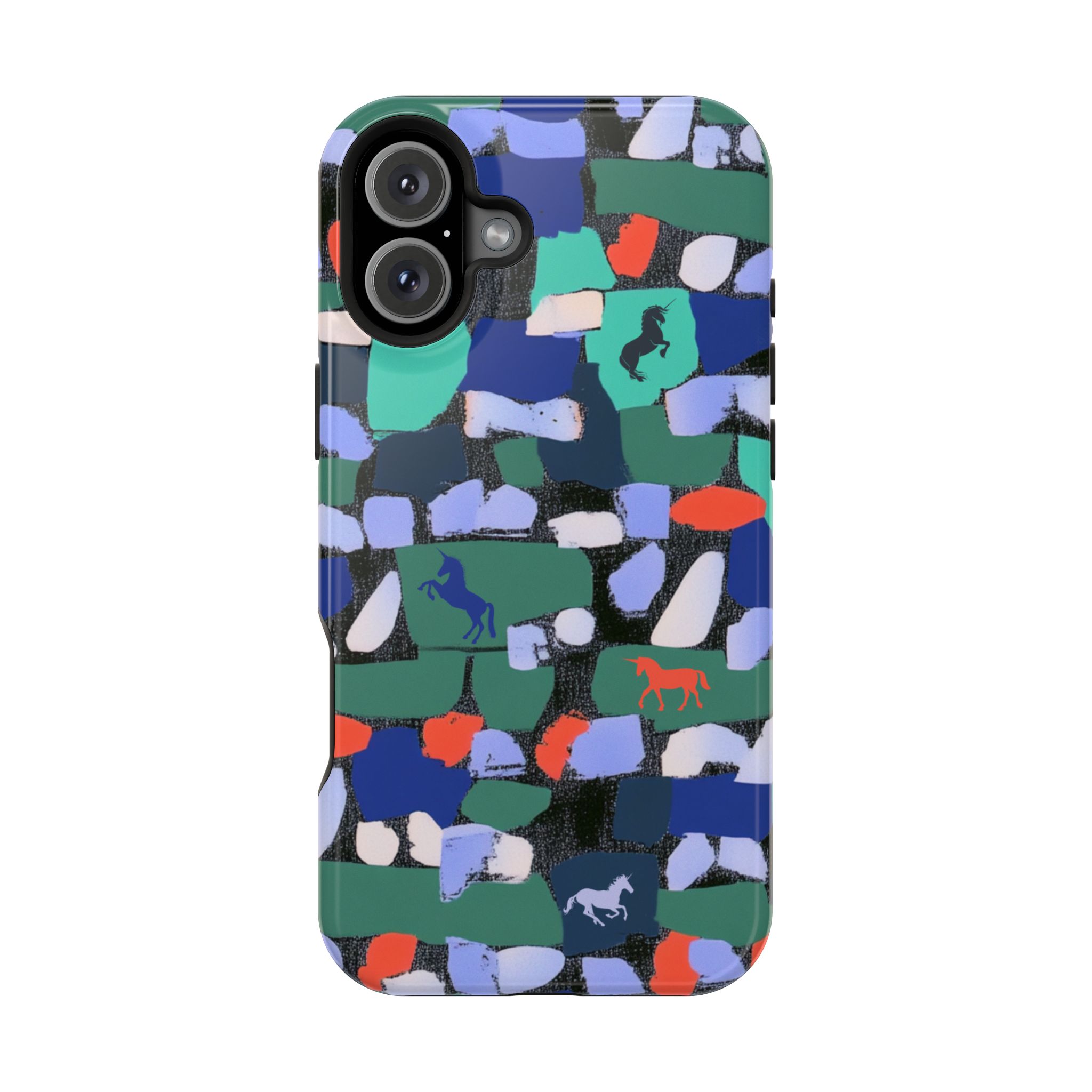 Myth Mosaic – Unicorn Fantasy iPhone Case - Image 106
