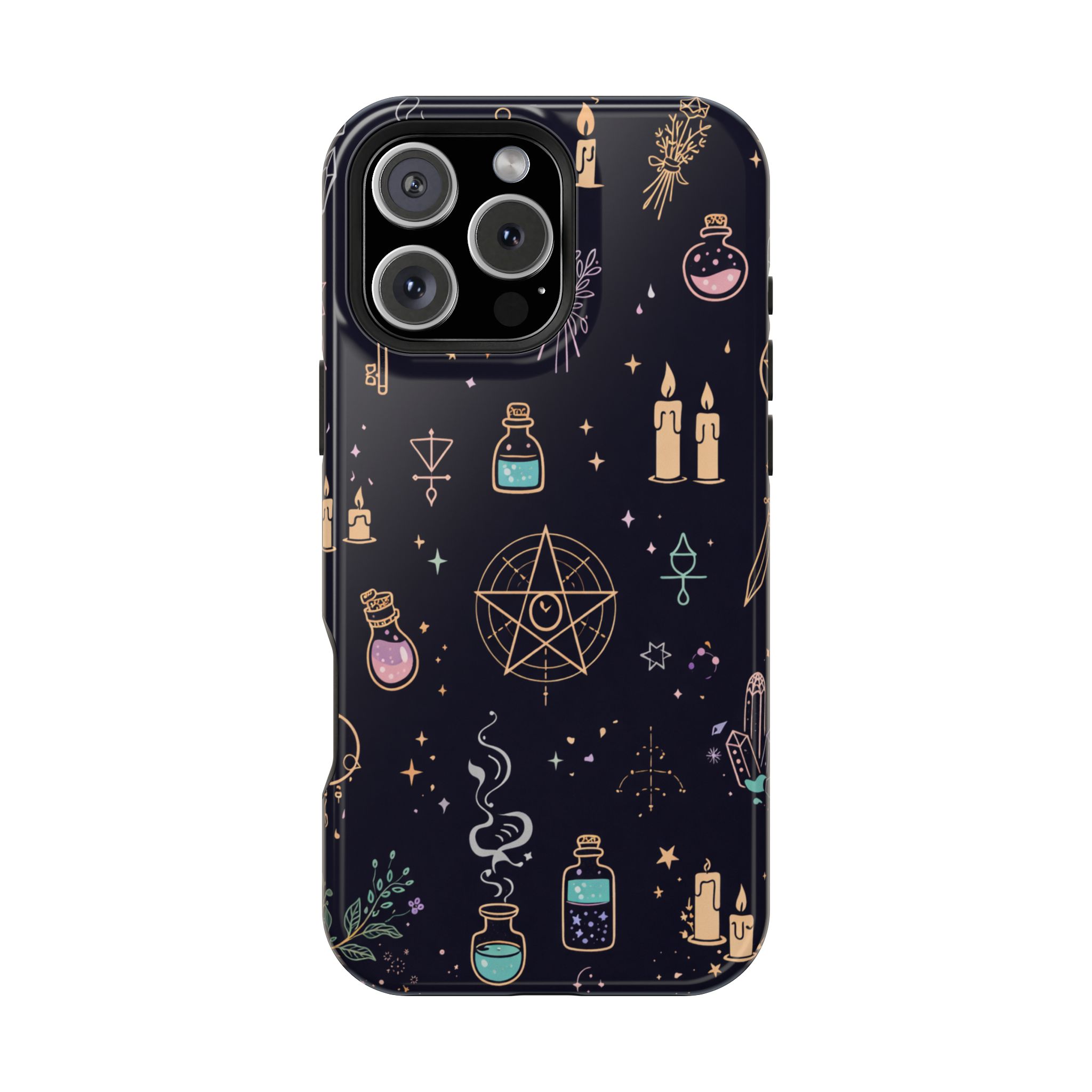 Coven Symbols – Witchcraft Icons Magic iPhone Case - Image 32