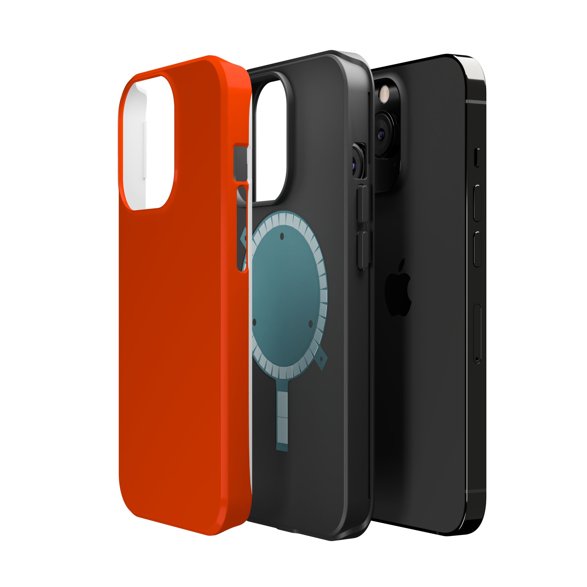 Sunset Orange iPhone Case – Bold Orange - Image 51
