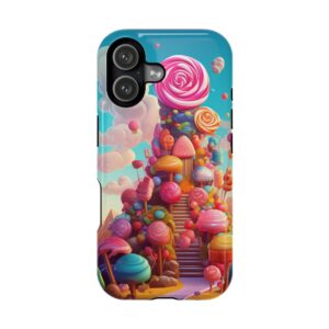 Sugar Spire – Candyland Dreamscape iPhone Case
