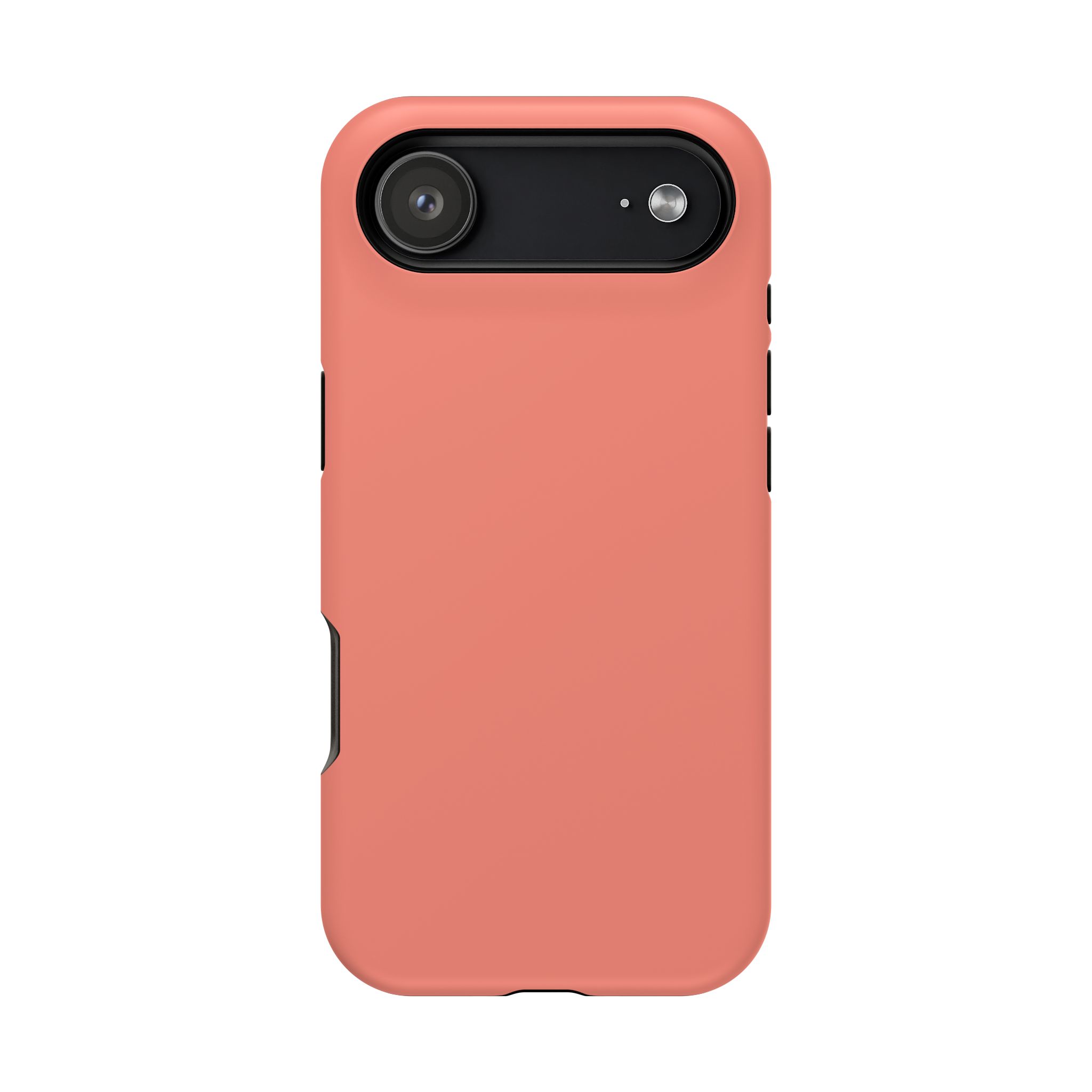 Peachy Coral – Warm Coral iPhone Case - Image 36