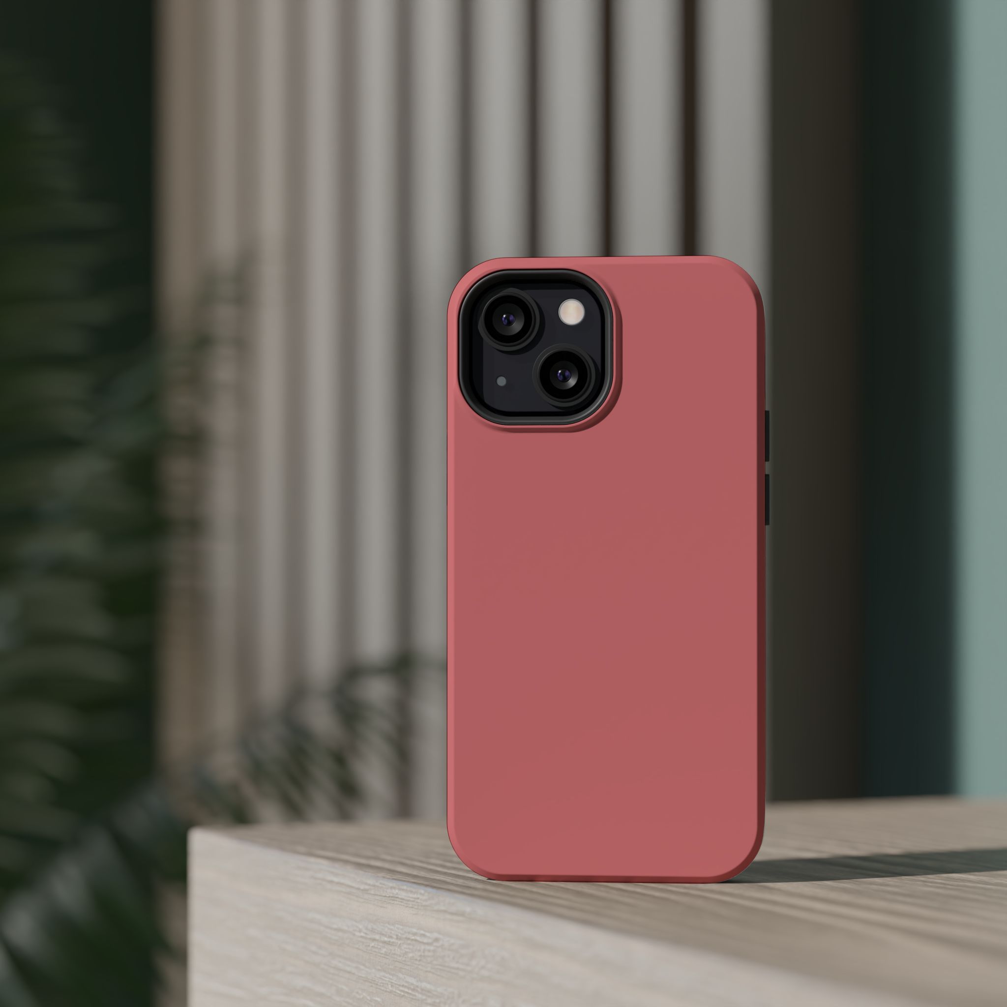 Rosewood Red – Soft Rose Red iPhone Case - Image 49