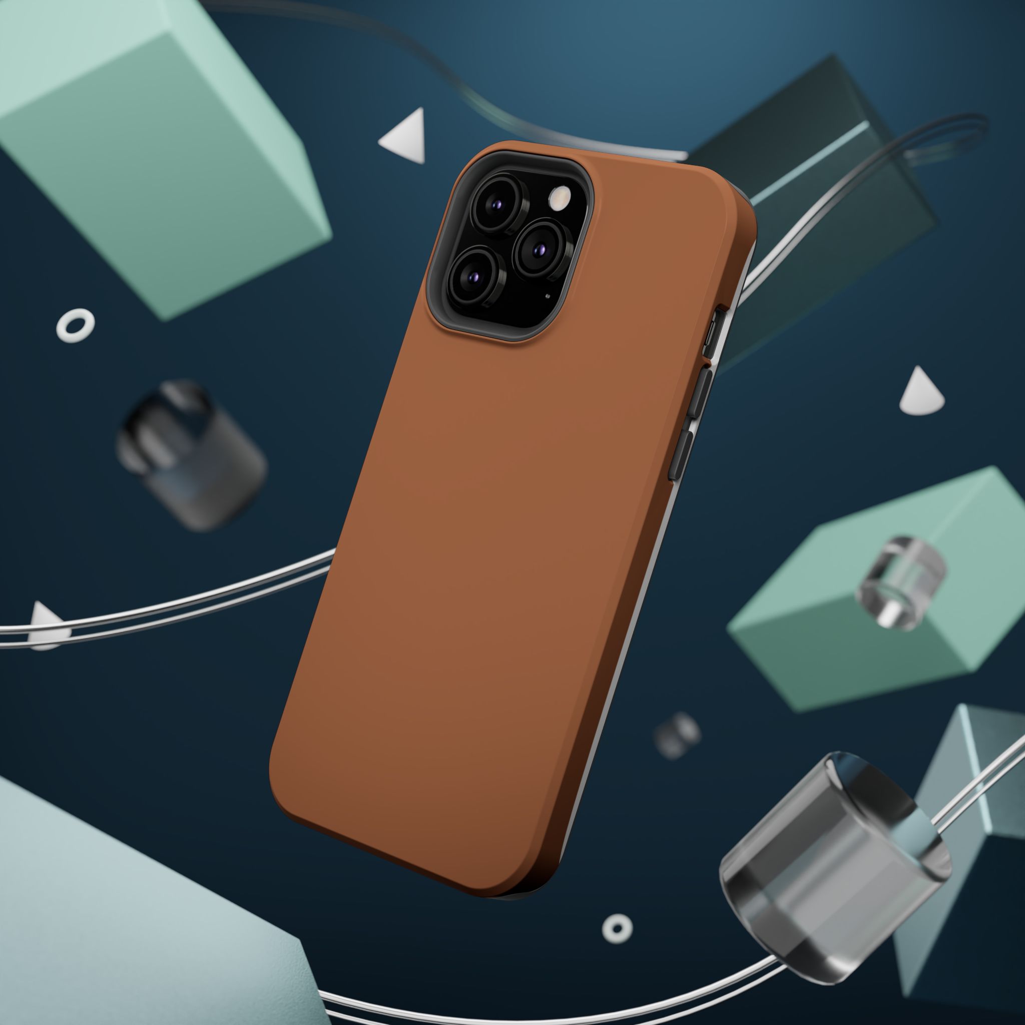 Terracotta Glow – Warm Clay iPhone Case - Image 60