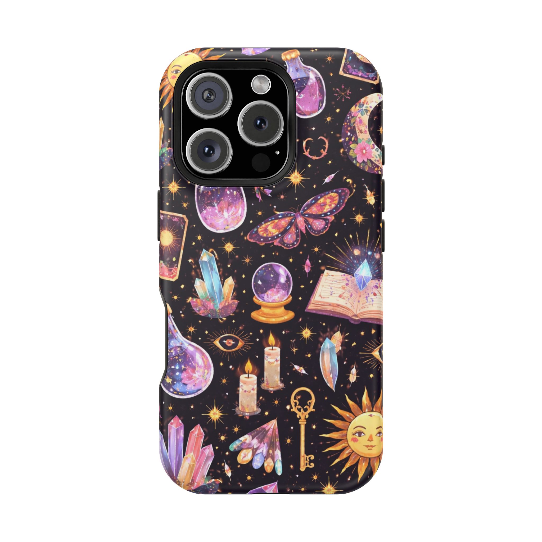Cosmic Alchemy – Mystical Celestial Magic iPhone Case - Image 31