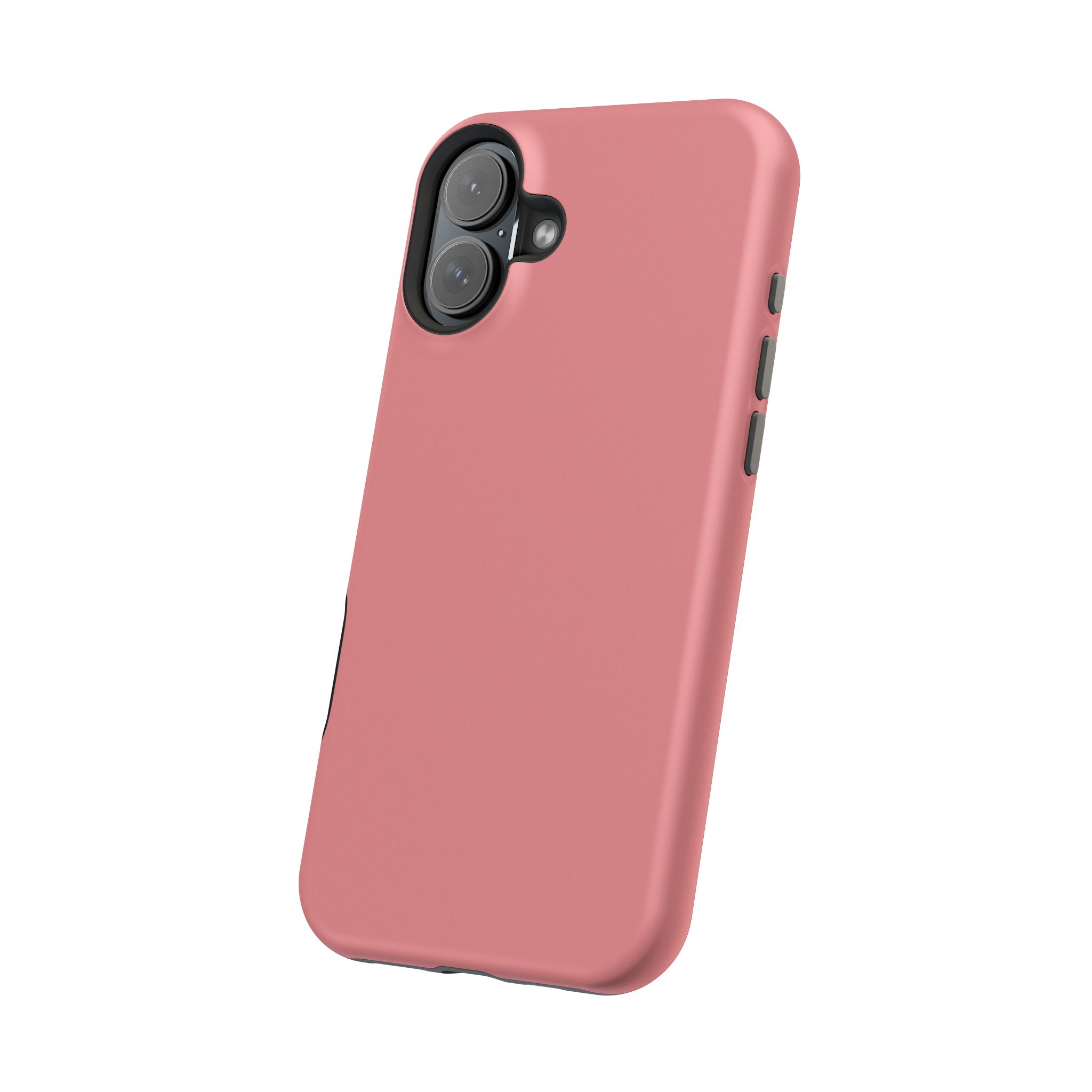 Rosewood Red – Soft Rose Red iPhone Case - Image 111