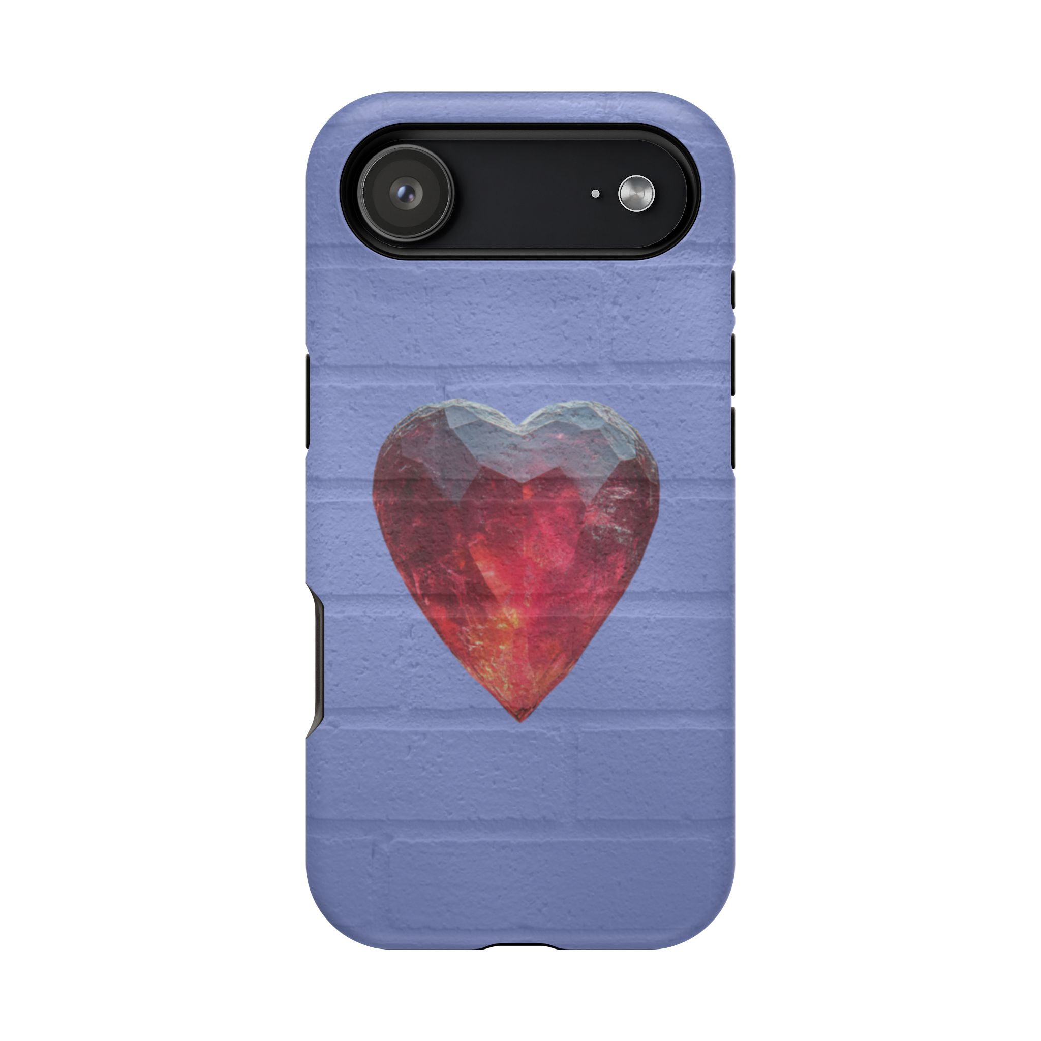Heartbreaker – Ruby Crystal Heart Glow iPhone Case - Image 36