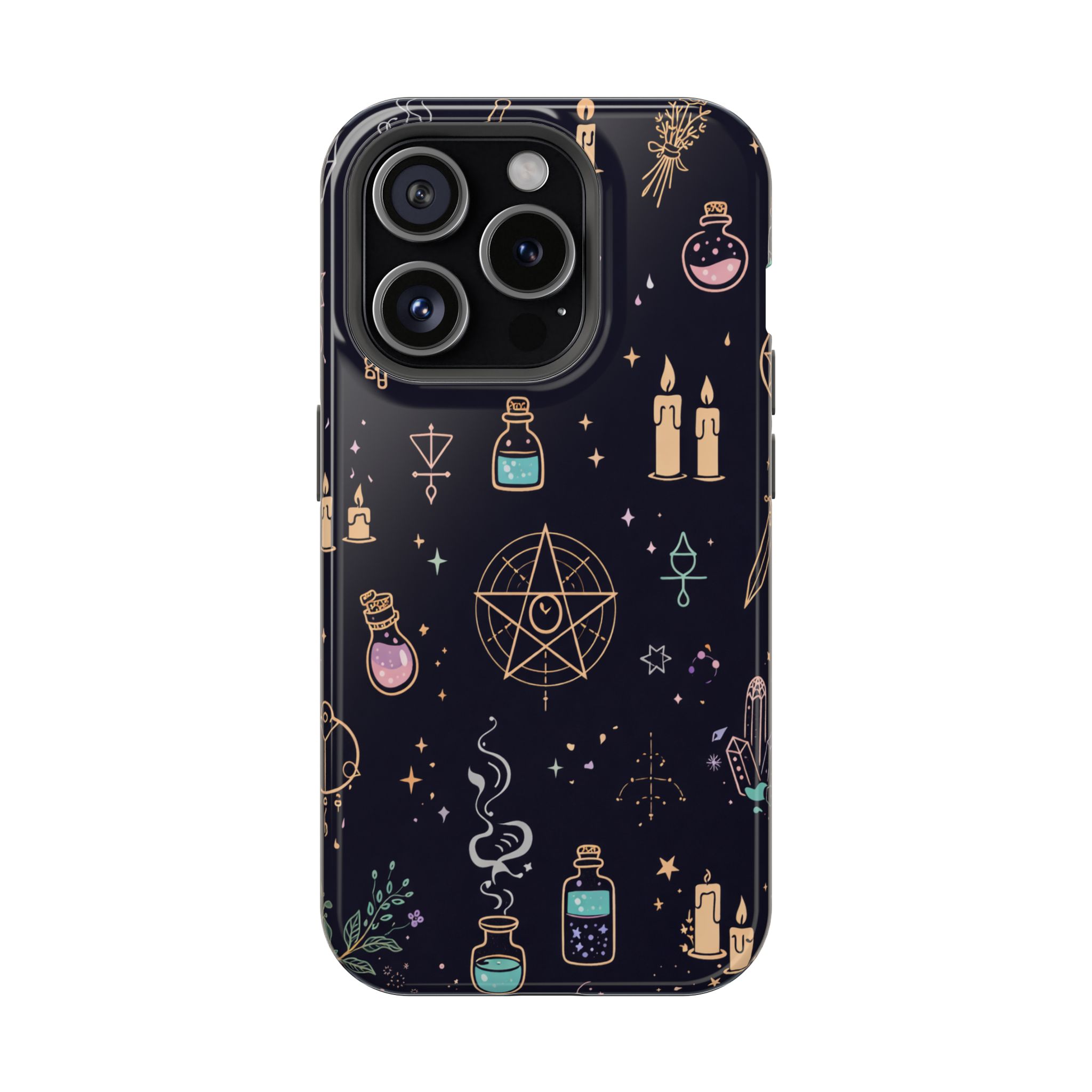 Coven Symbols – Witchcraft Icons Magic iPhone Case - Image 20