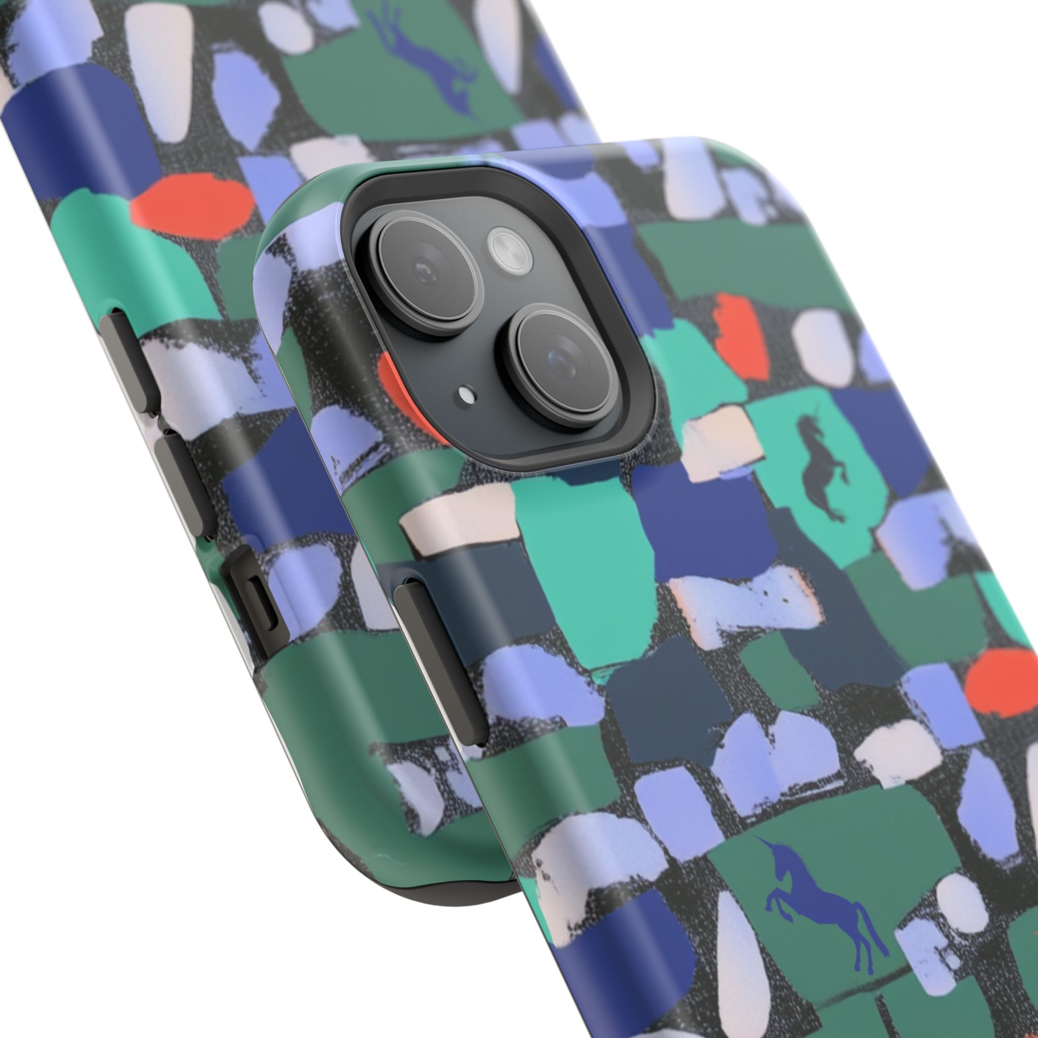Myth Mosaic – Unicorn Fantasy iPhone Case - Image 87