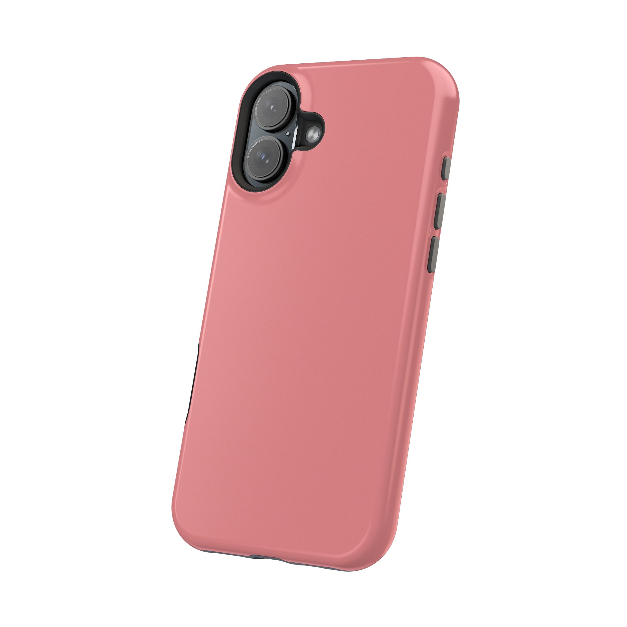 Rosewood Red – Soft Rose Red iPhone Case - Image 107