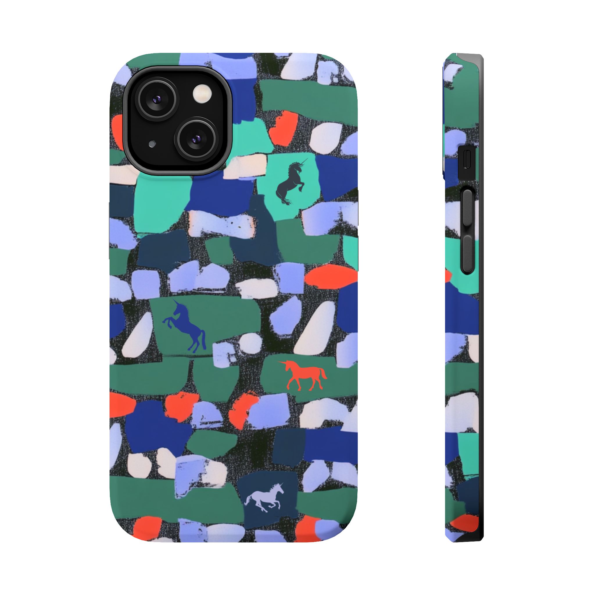 Myth Mosaic – Unicorn Fantasy iPhone Case - Image 6