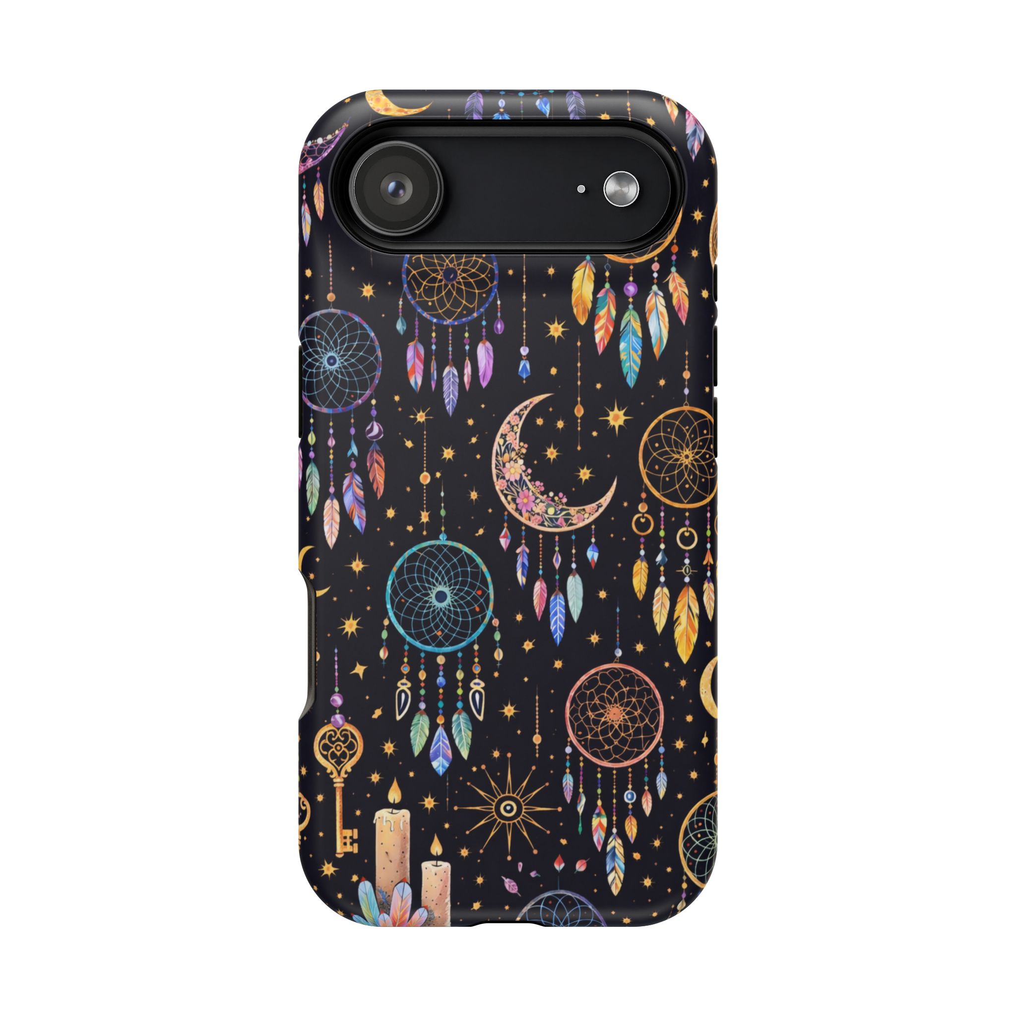 Celestial Dreams – Lunar Dream Catcher Magic iPhone Case - Image 36