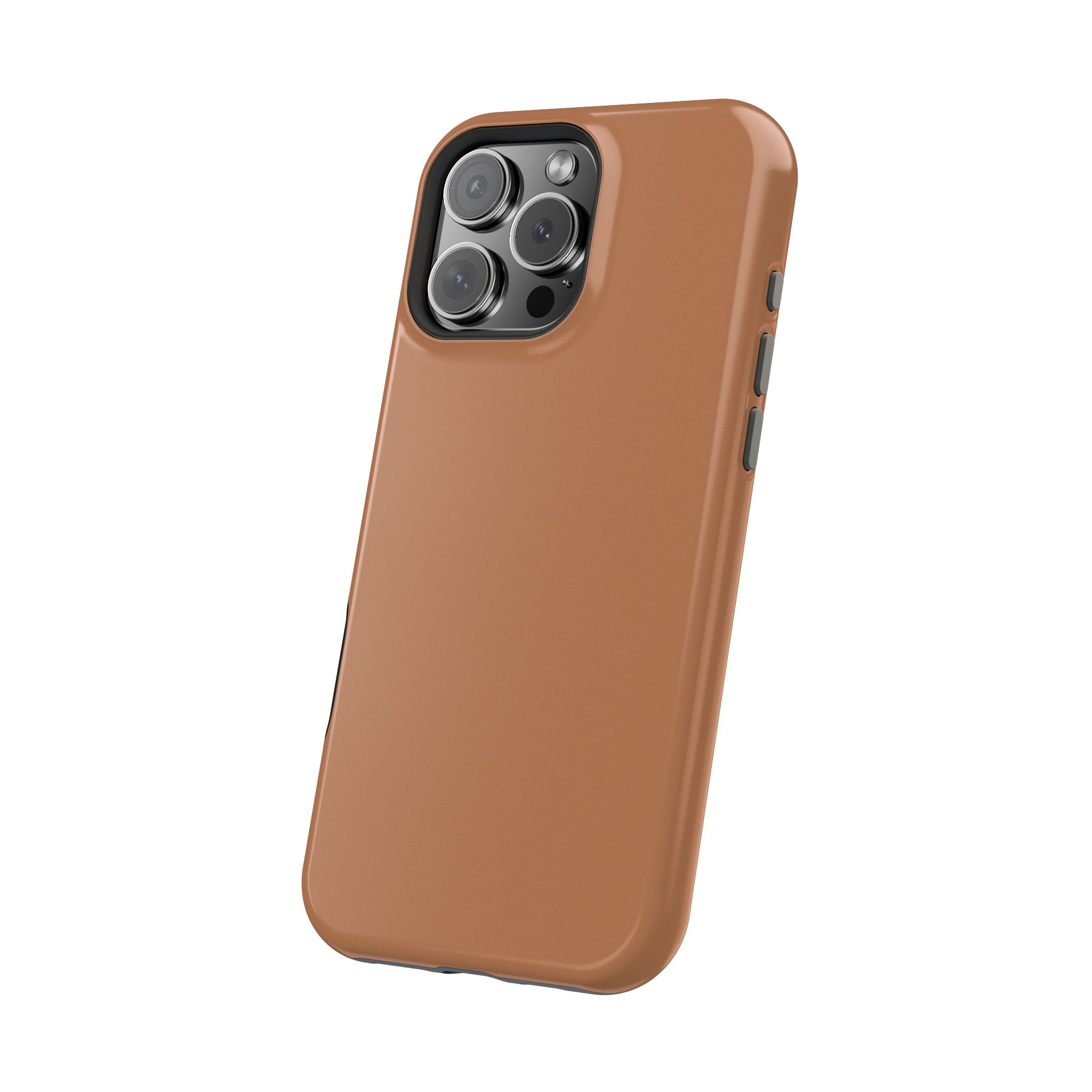 Terracotta Glow – Warm Clay iPhone Case - Image 123