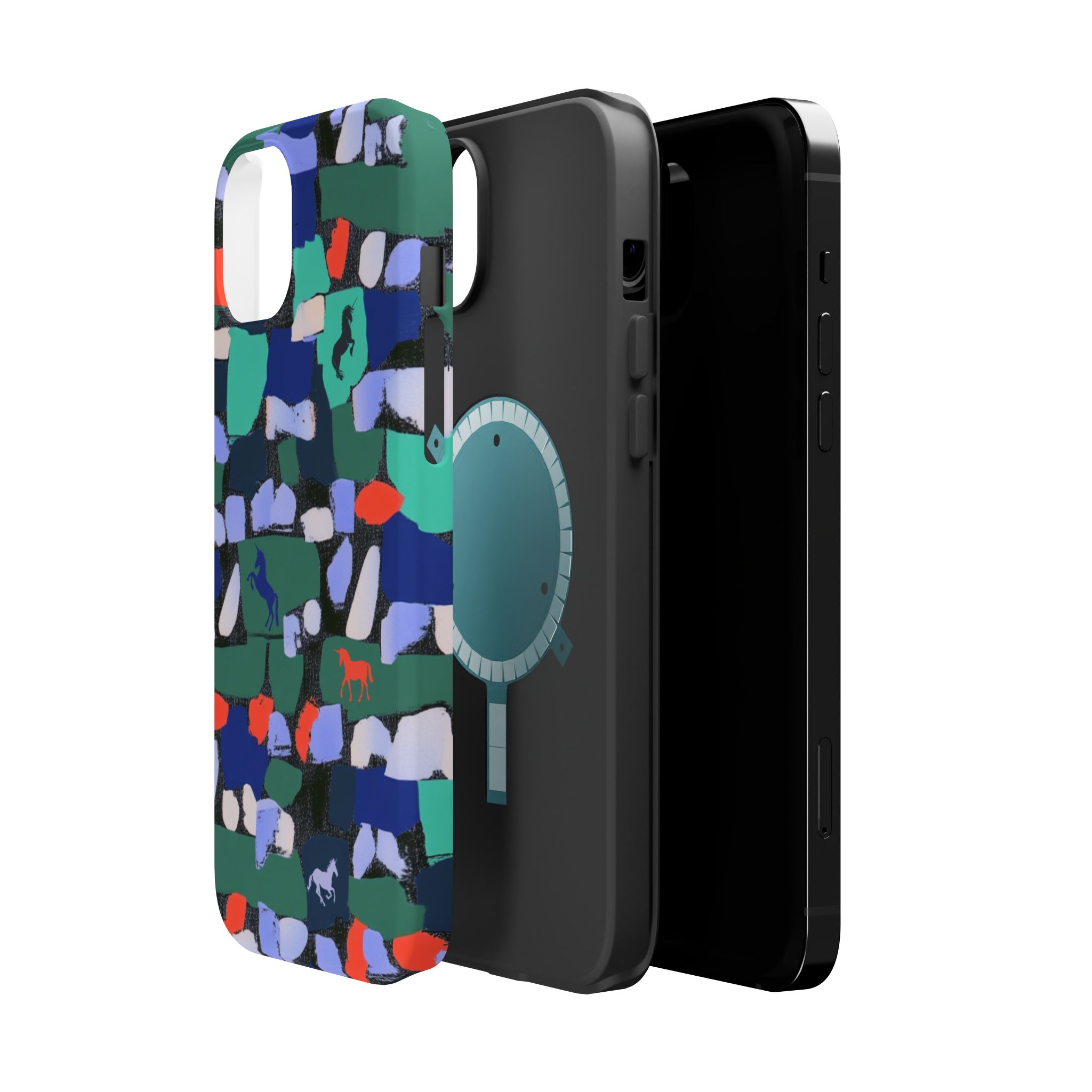 Myth Mosaic – Unicorn Fantasy iPhone Case - Image 23