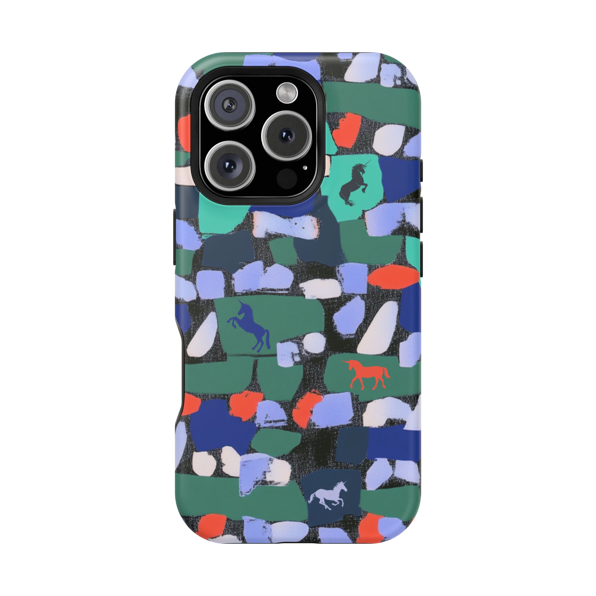Myth Mosaic – Unicorn Fantasy iPhone Case - Image 118