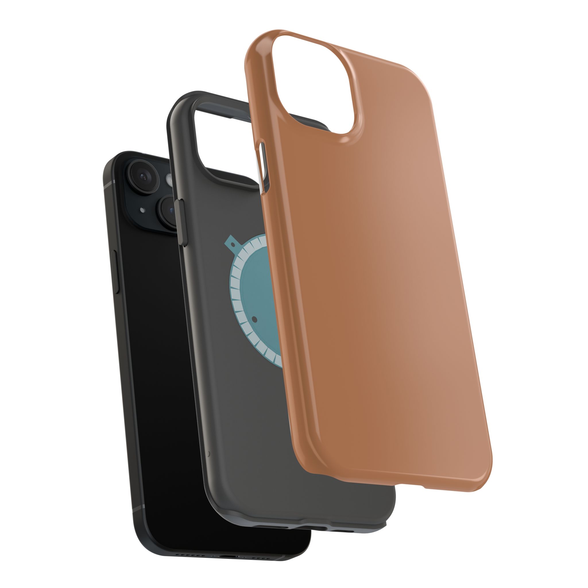 Terracotta Glow – Warm Clay iPhone Case - Image 85