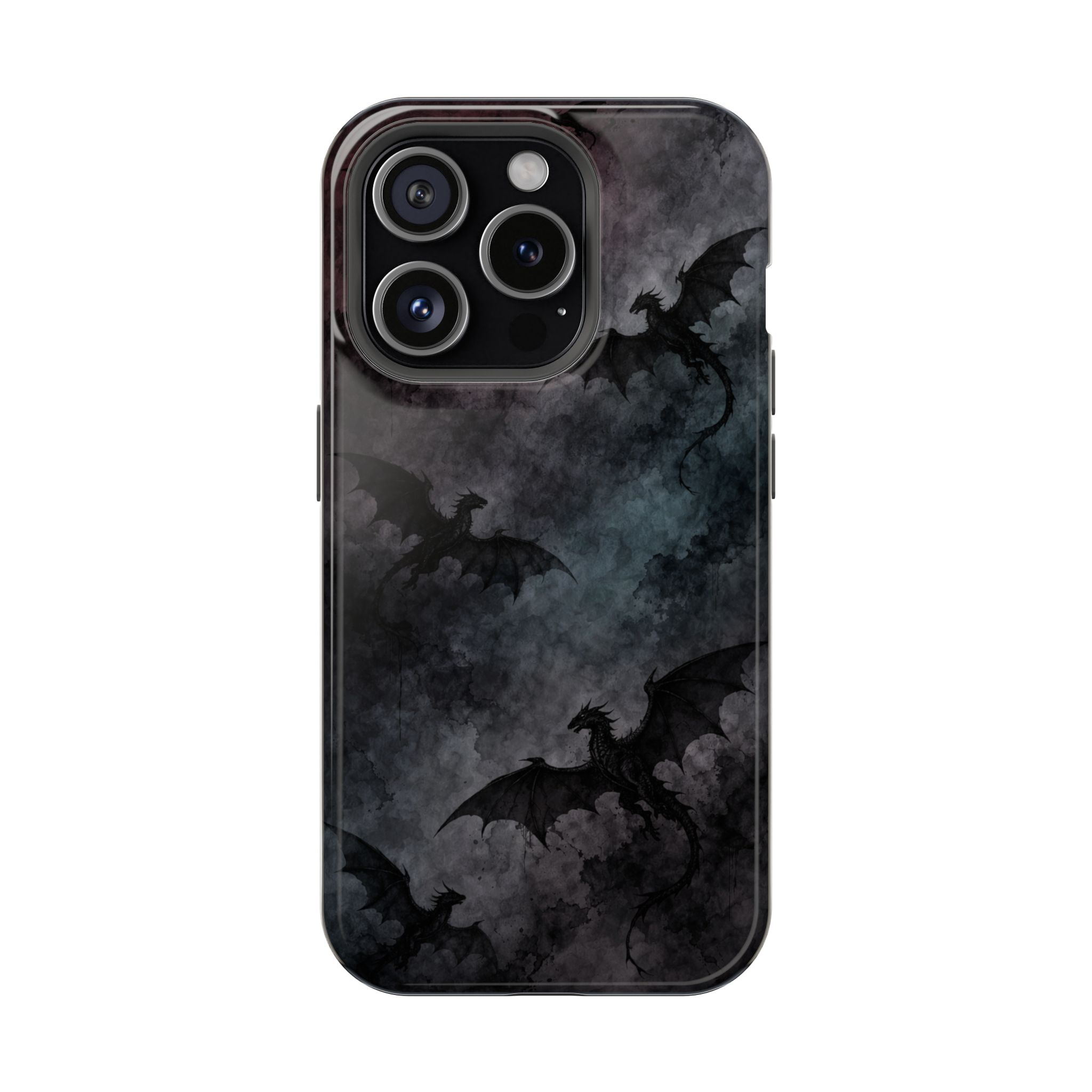Shadow Flight – Dark Dragon Gothic iPhone Case - Image 20