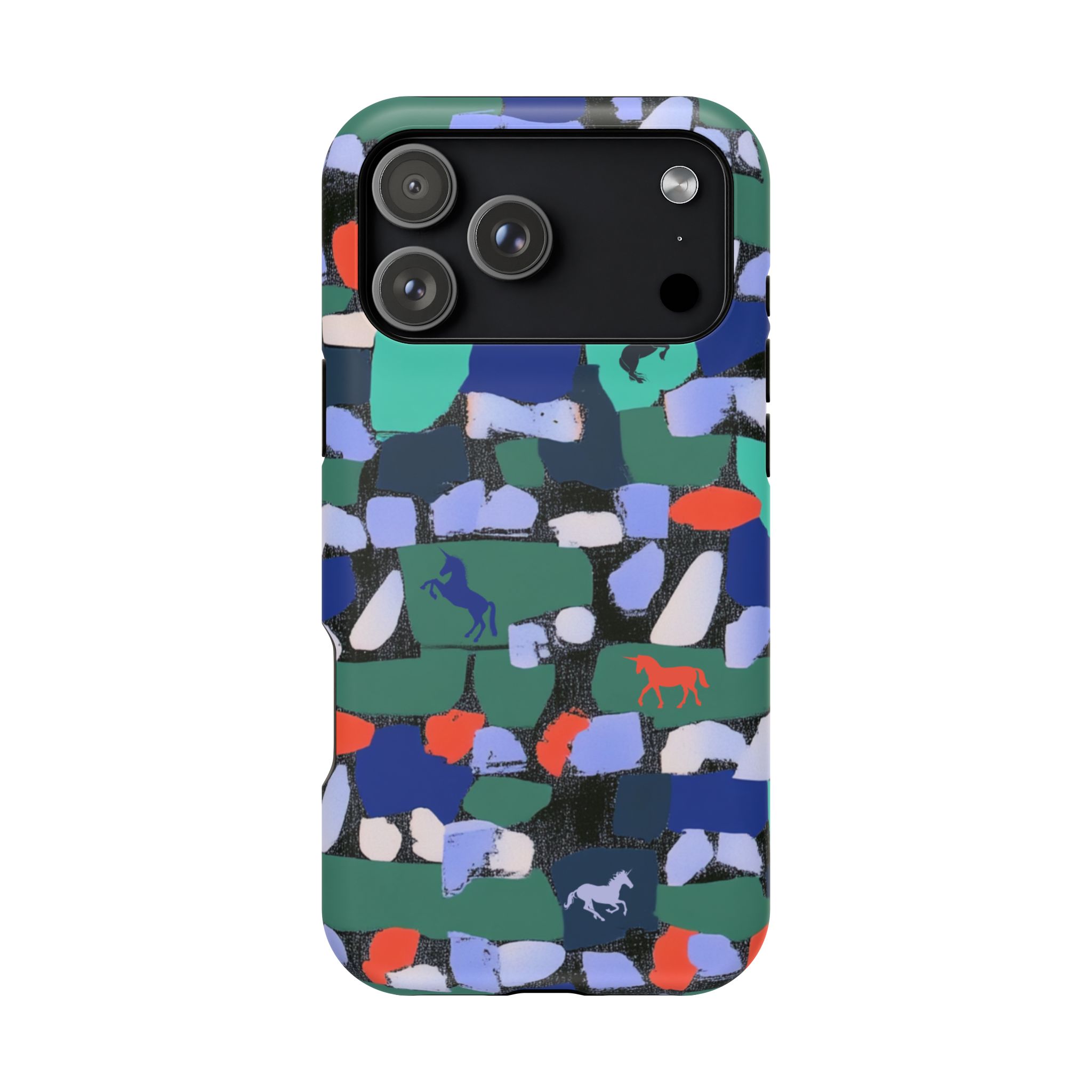 Myth Mosaic – Unicorn Fantasy iPhone Case - Image 136
