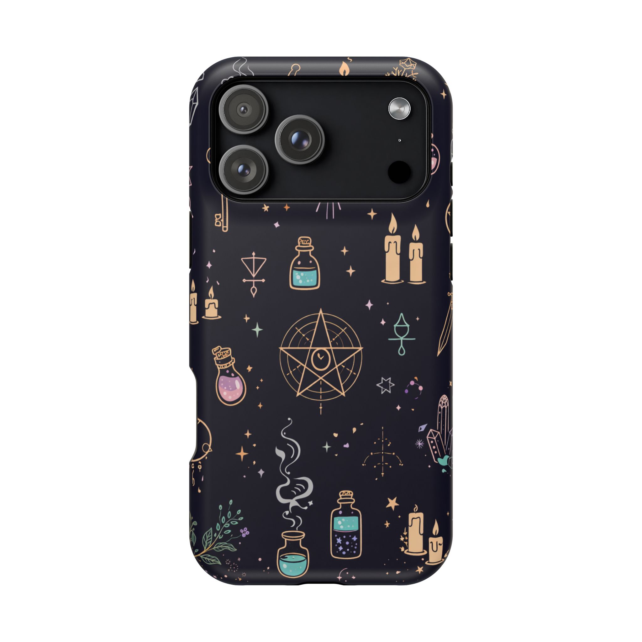 Coven Symbols – Witchcraft Icons Magic iPhone Case - Image 40