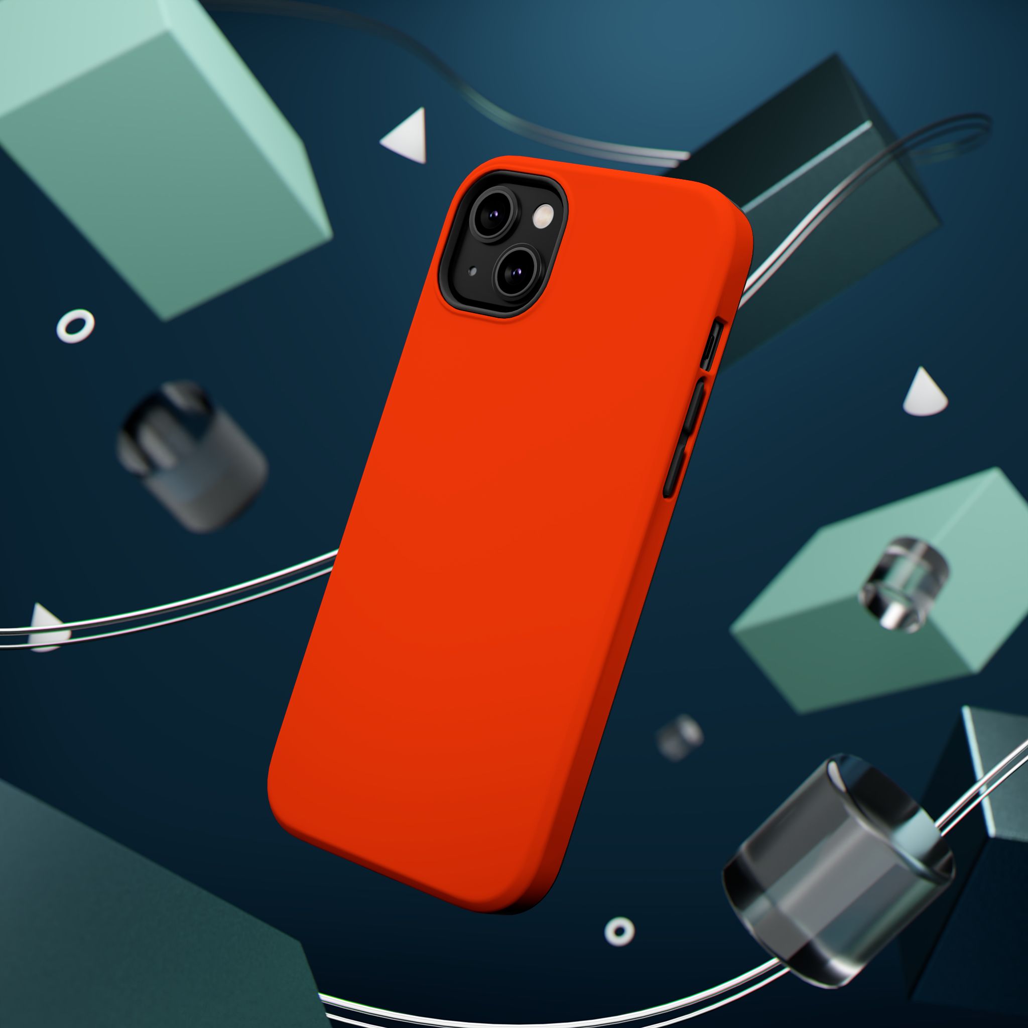 Sunset Orange iPhone Case – Bold Orange - Image 24