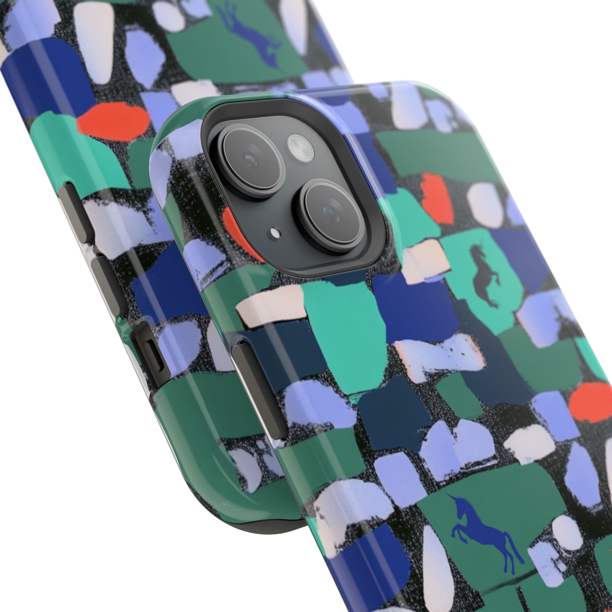 Myth Mosaic – Unicorn Fantasy iPhone Case - Image 83