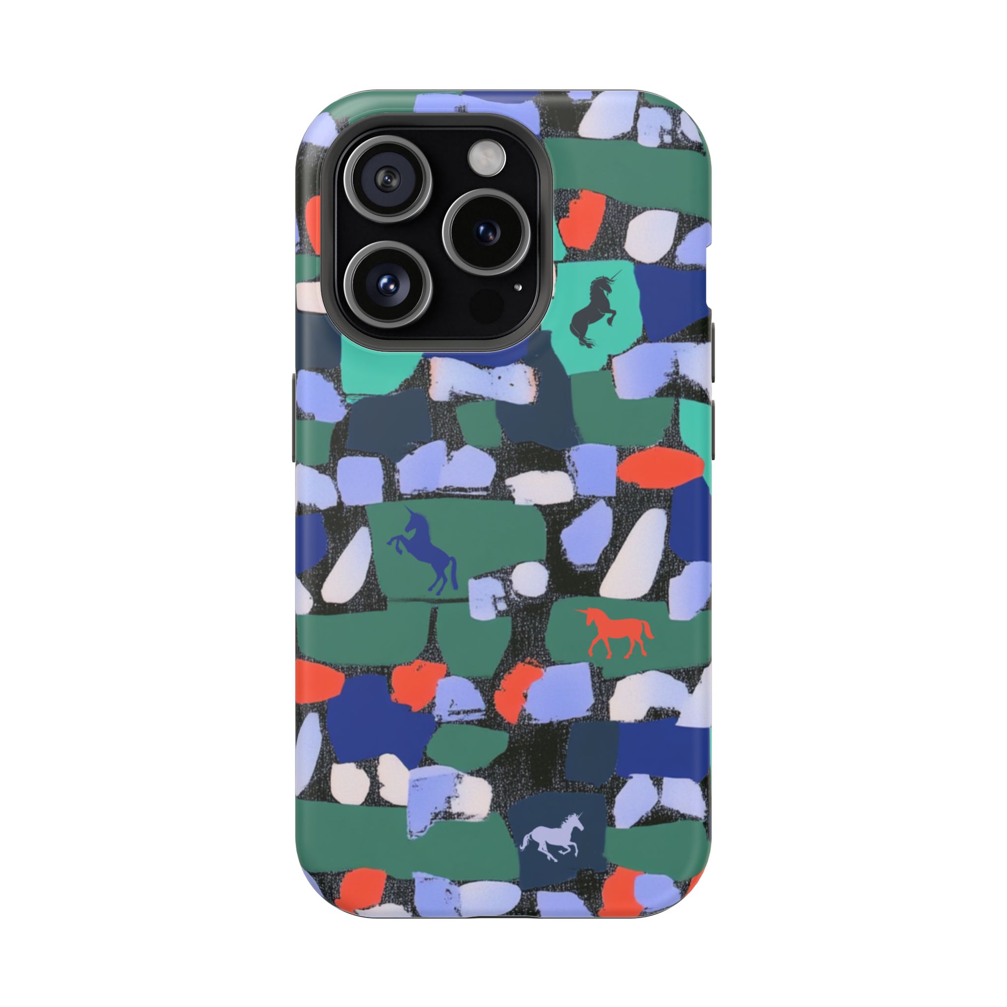 Myth Mosaic – Unicorn Fantasy iPhone Case - Image 78