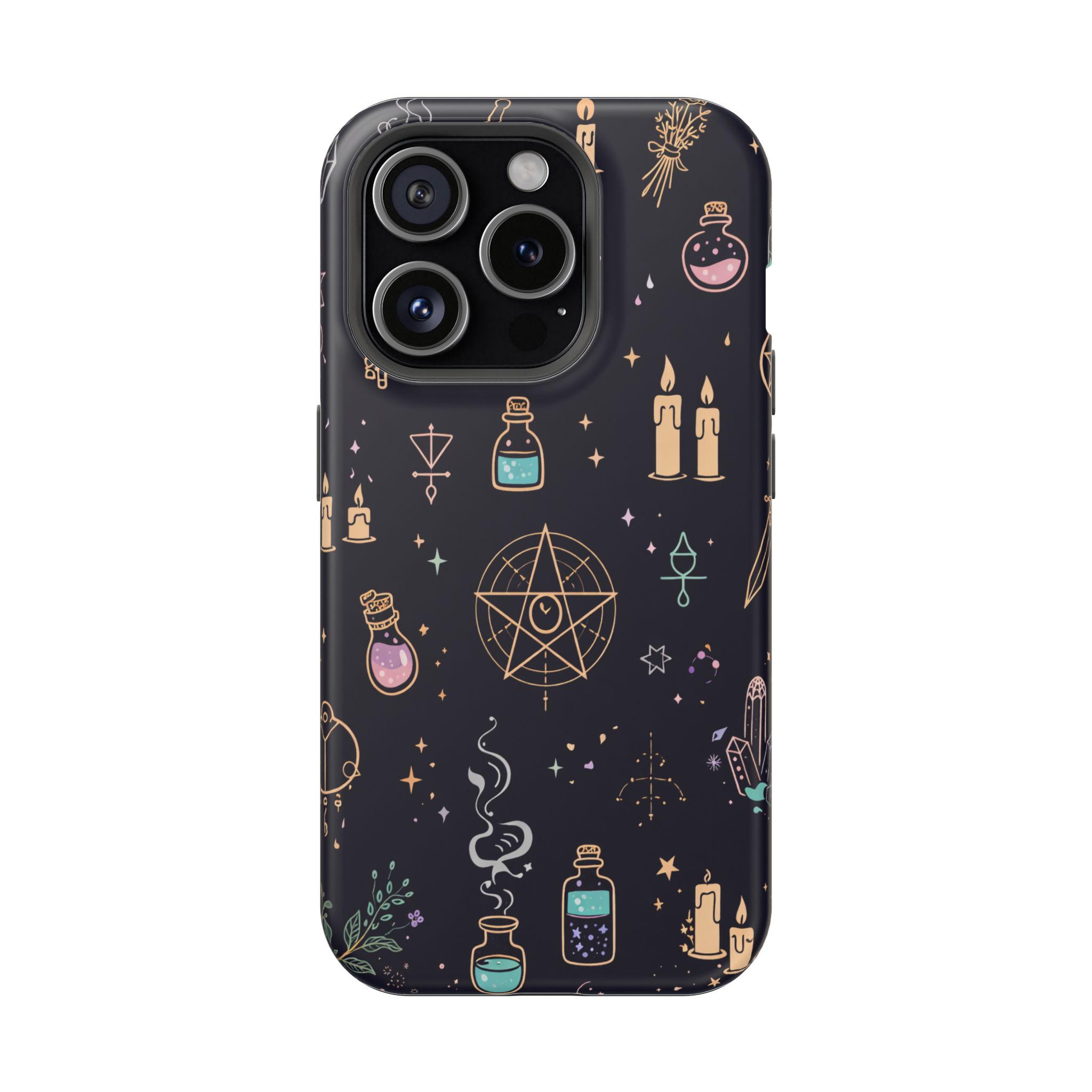 Coven Symbols – Witchcraft Icons Magic iPhone Case - Image 21