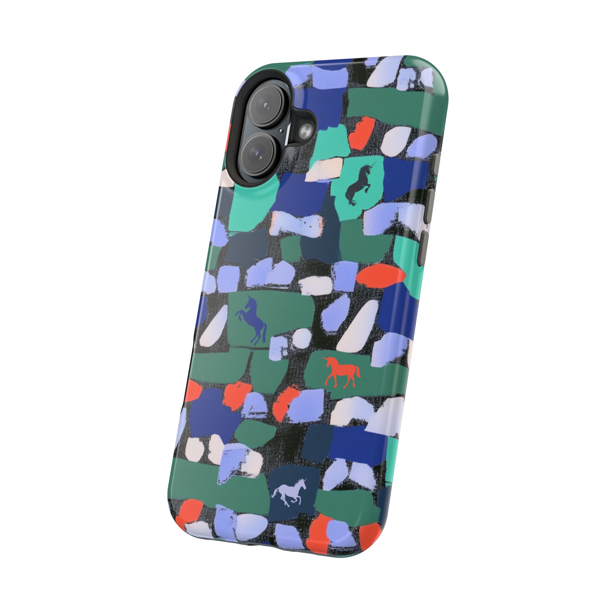 Myth Mosaic – Unicorn Fantasy iPhone Case - Image 107