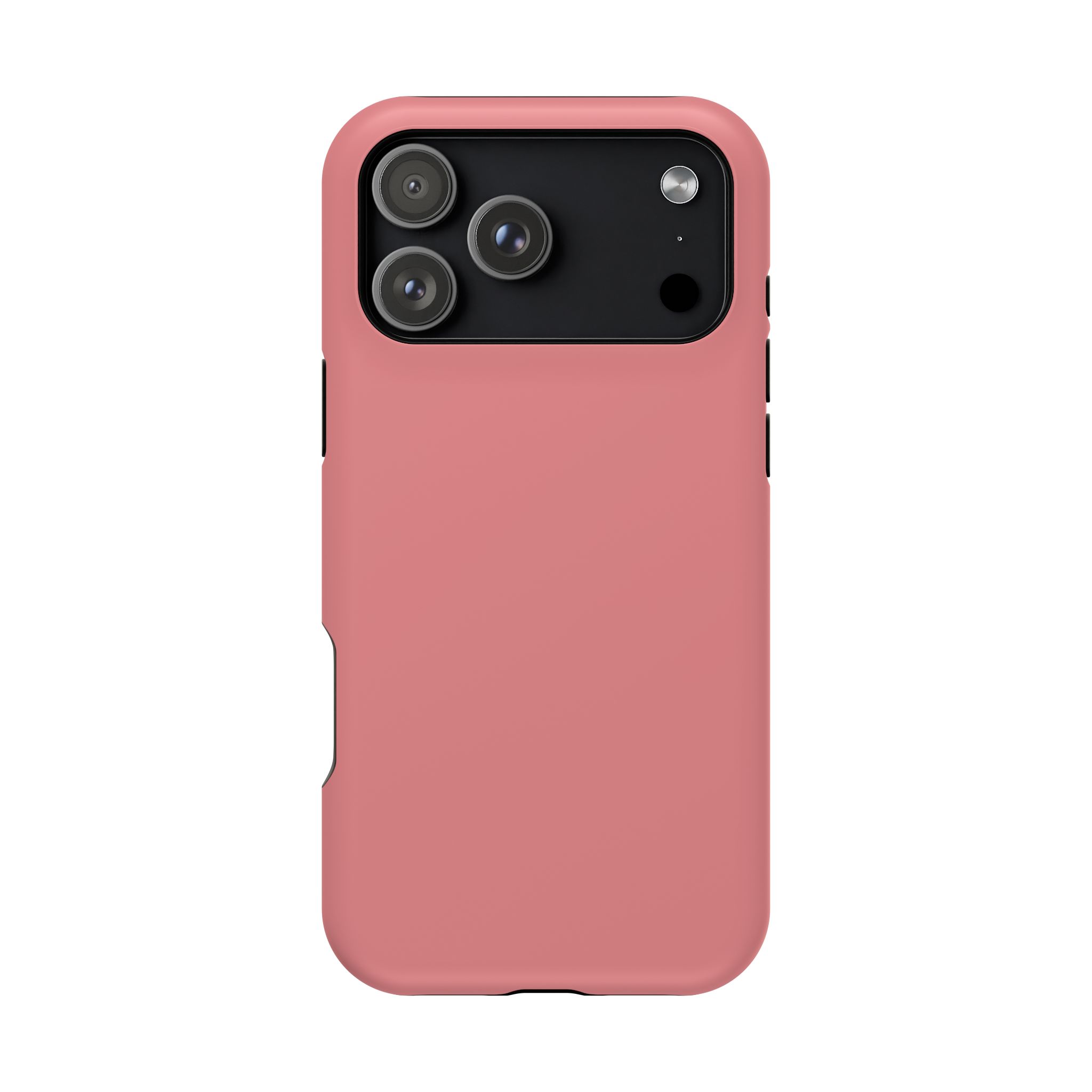 Rosewood Red – Soft Rose Red iPhone Case - Image 136