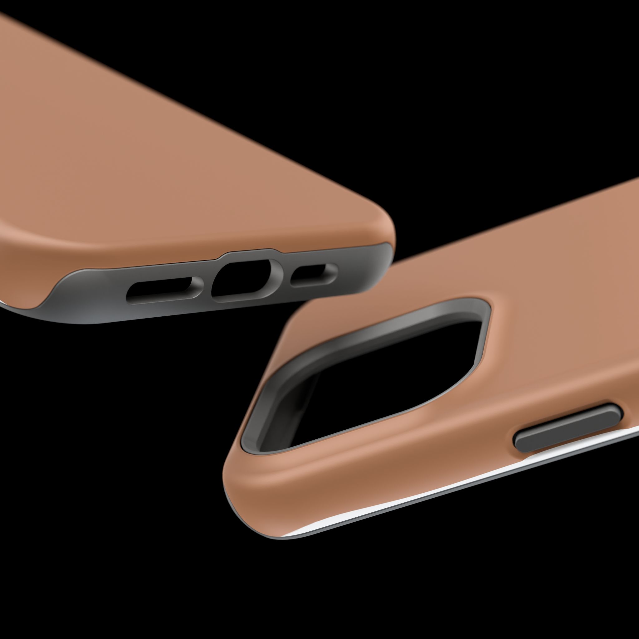 Terracotta Glow – Warm Clay iPhone Case - Image 96