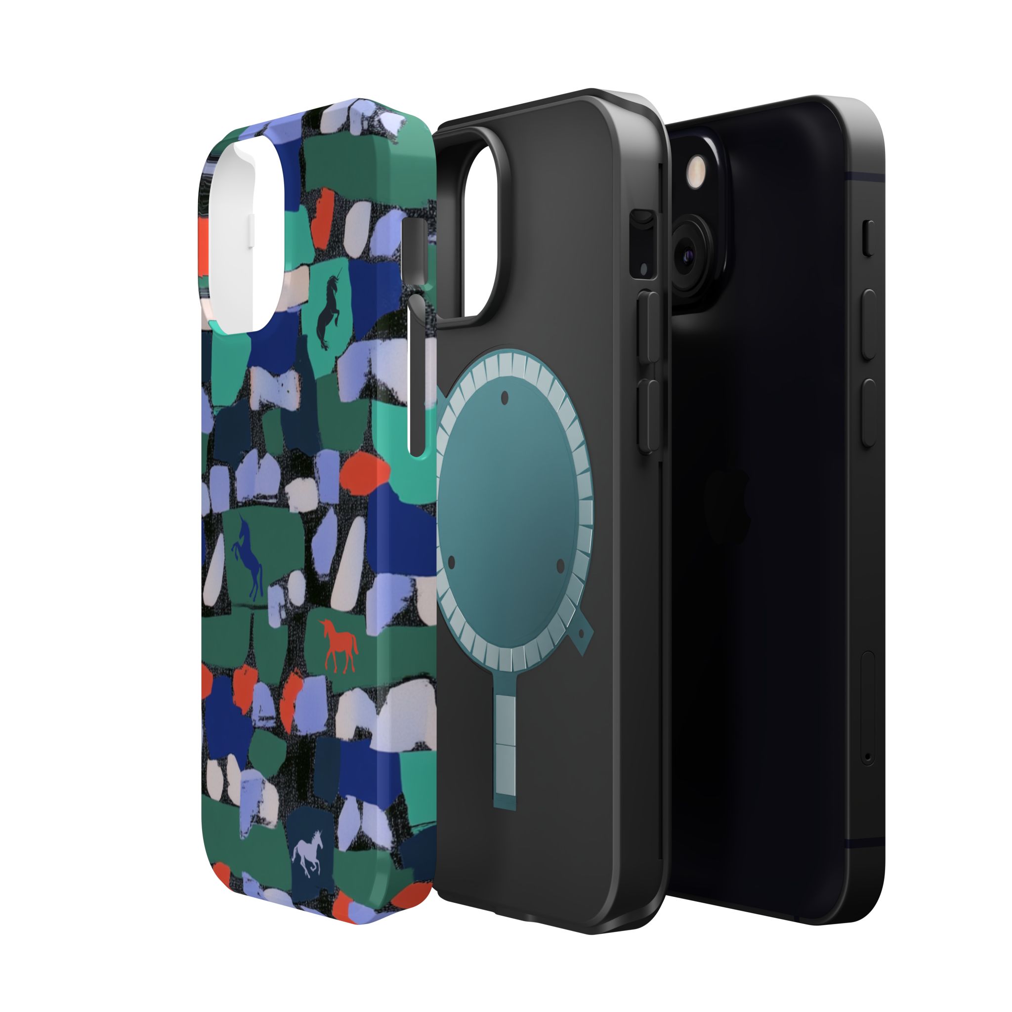 Myth Mosaic – Unicorn Fantasy iPhone Case - Image 43