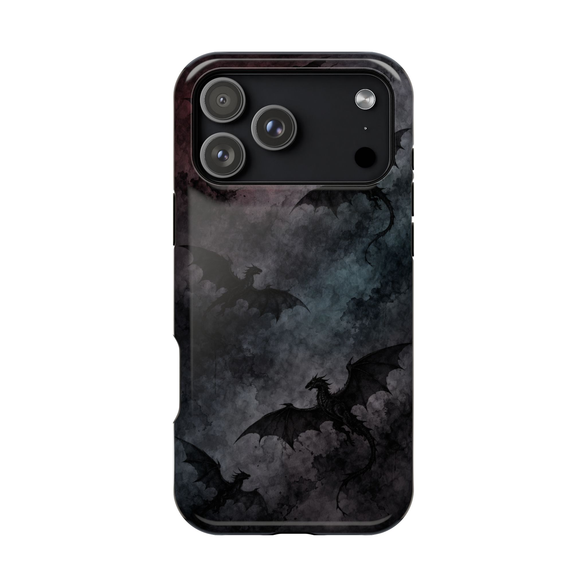 Shadow Flight – Dark Dragon Gothic iPhone Case - Image 39