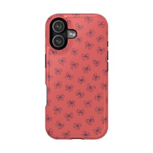 Coral Bow iPhone Case
