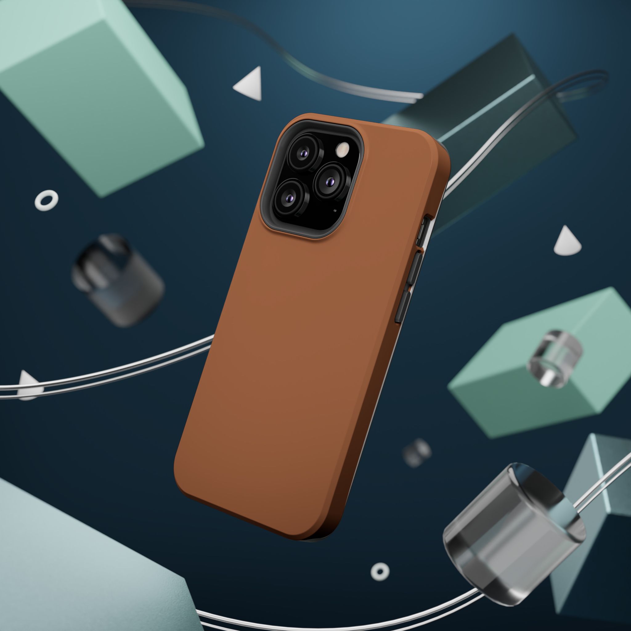 Terracotta Glow – Warm Clay iPhone Case - Image 52