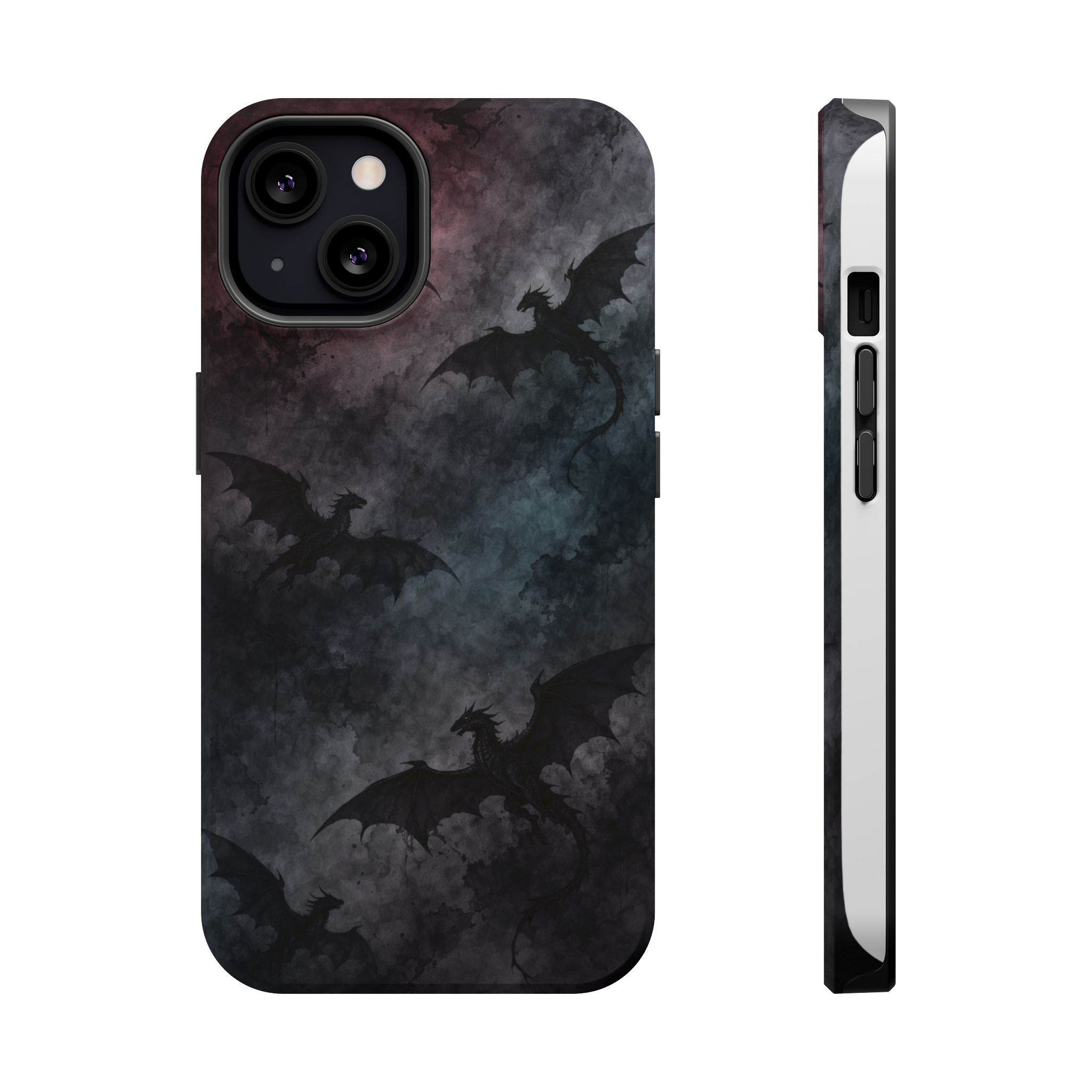 Shadow Flight – Dark Dragon Gothic iPhone Case - Image 11